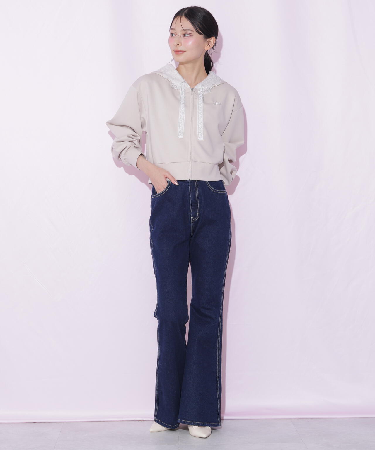 162cm 着用サイズ:FR