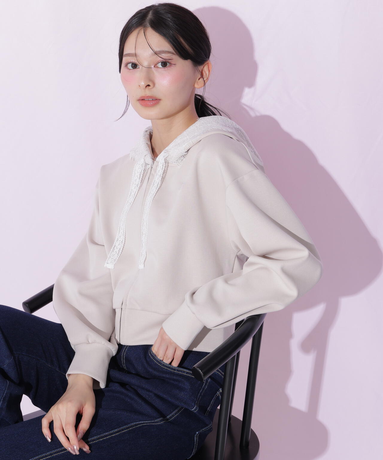 162cm 着用サイズ:FR