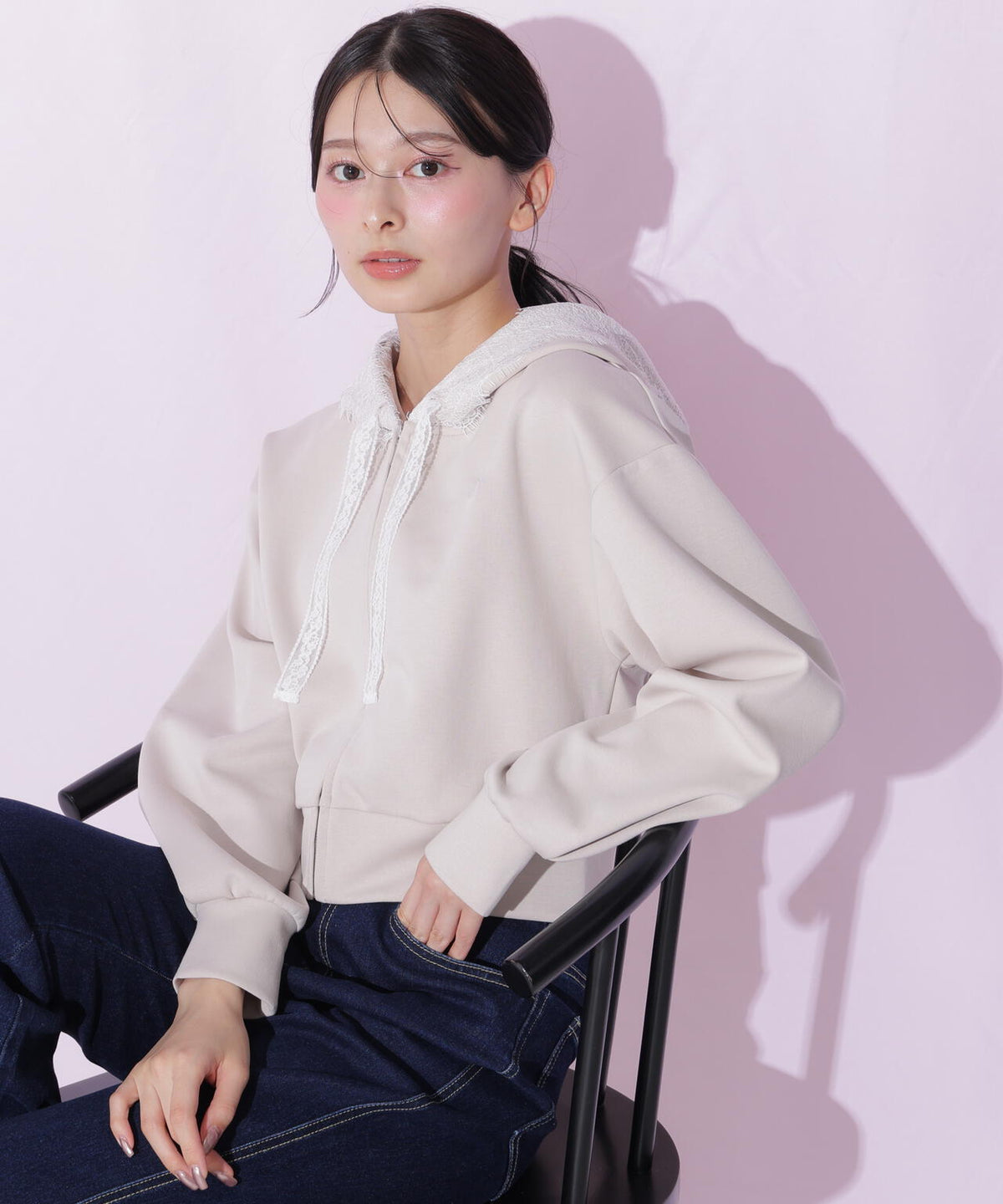 162cm 着用サイズ:FR
