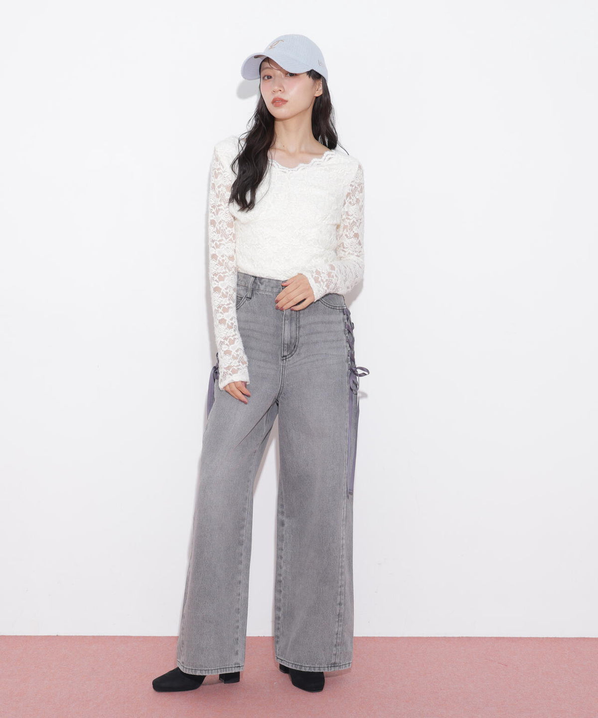 160cm 着用サイズ:FR