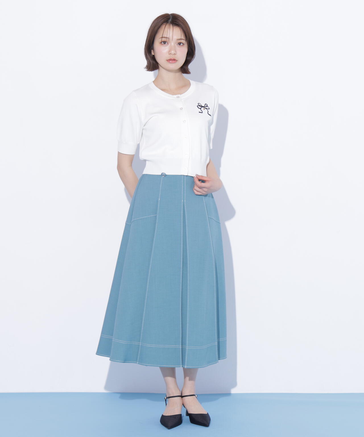 162cm 着用サイズ:FR