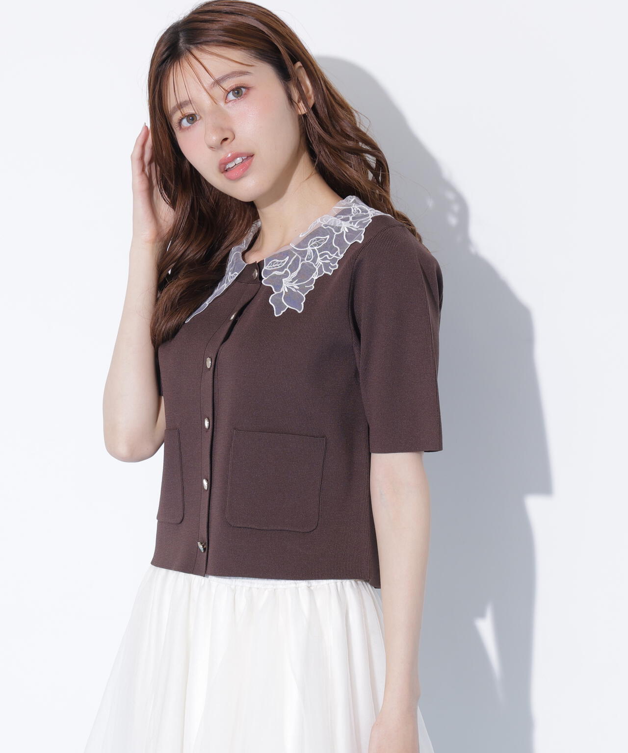 161cm 着用サイズ:FR
