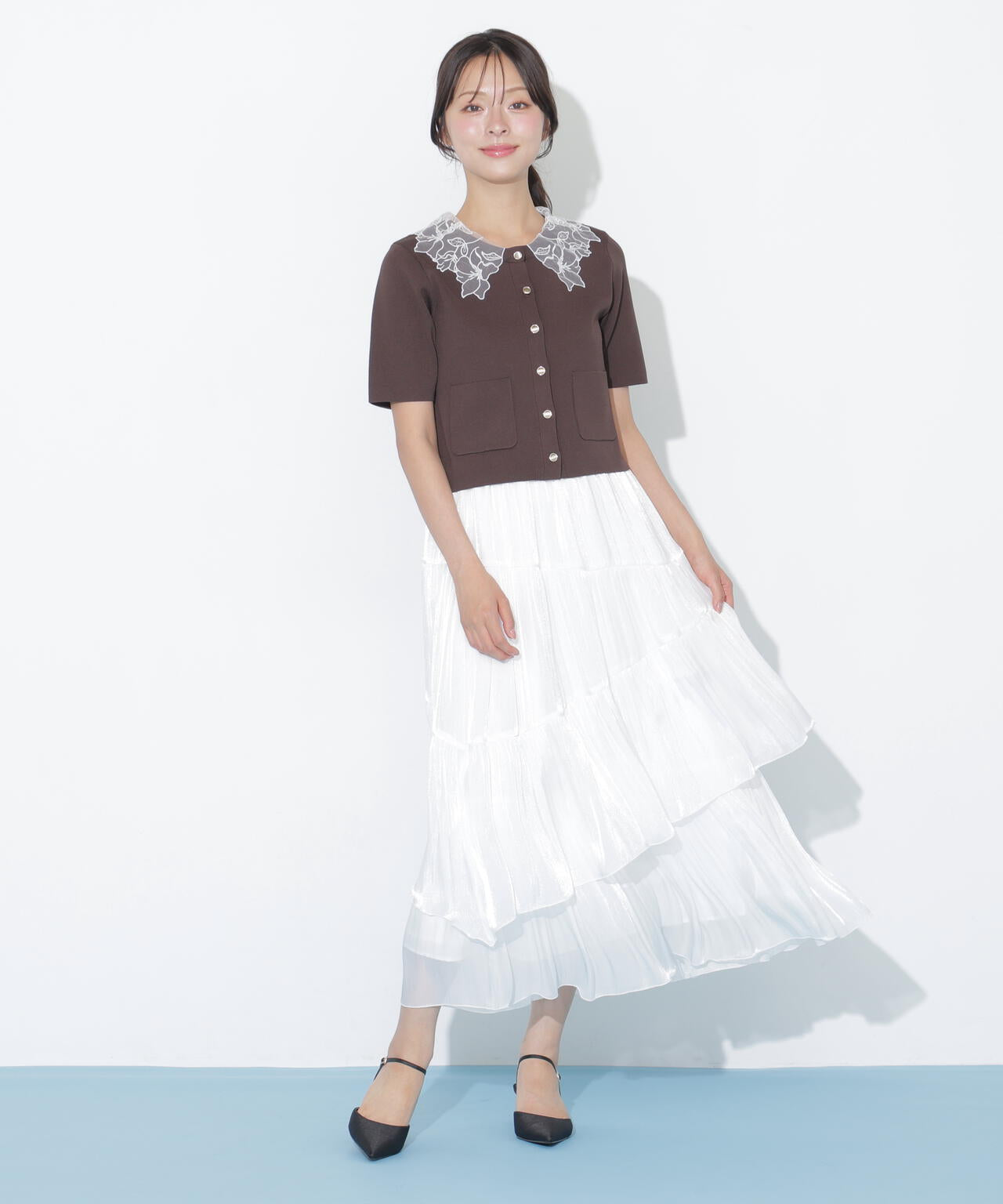 161cm 着用サイズ:FR