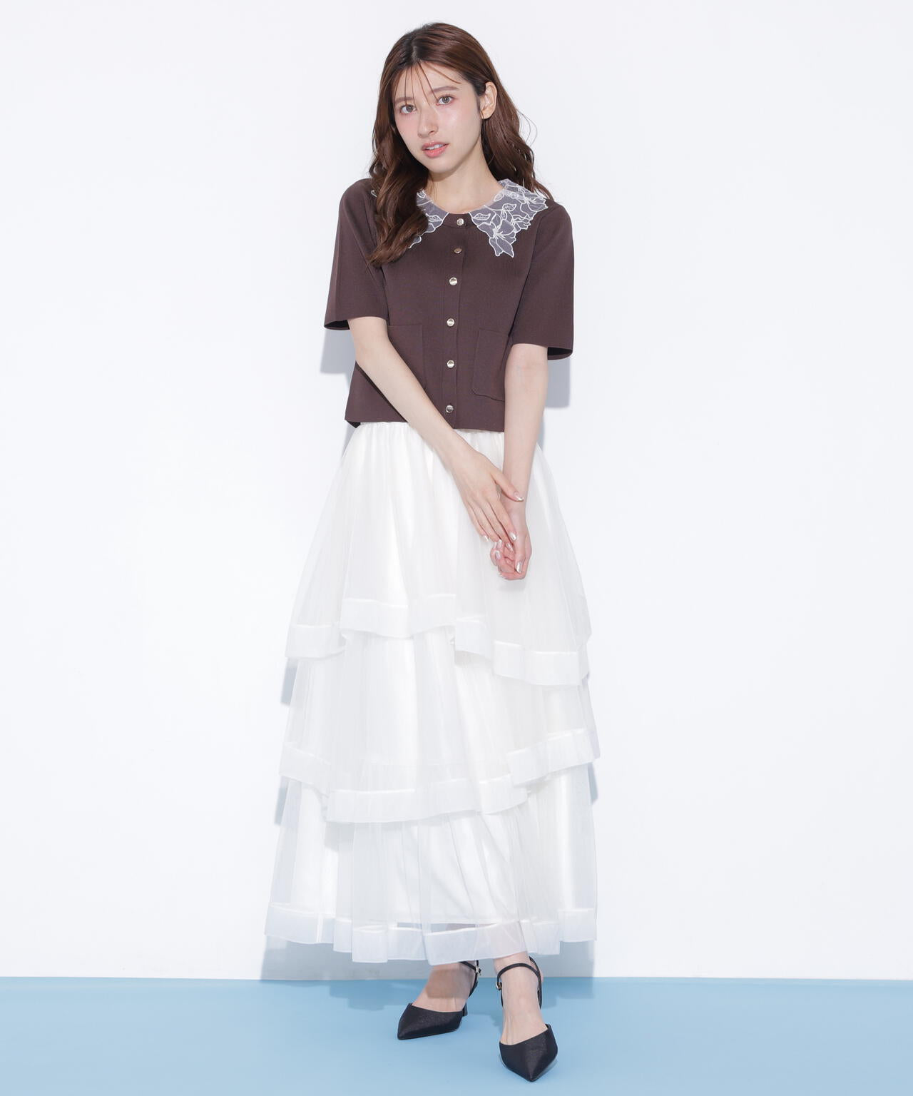 161cm 着用サイズ:FR