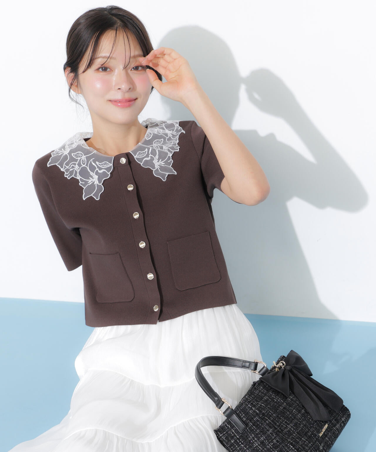161cm 着用サイズ:FR