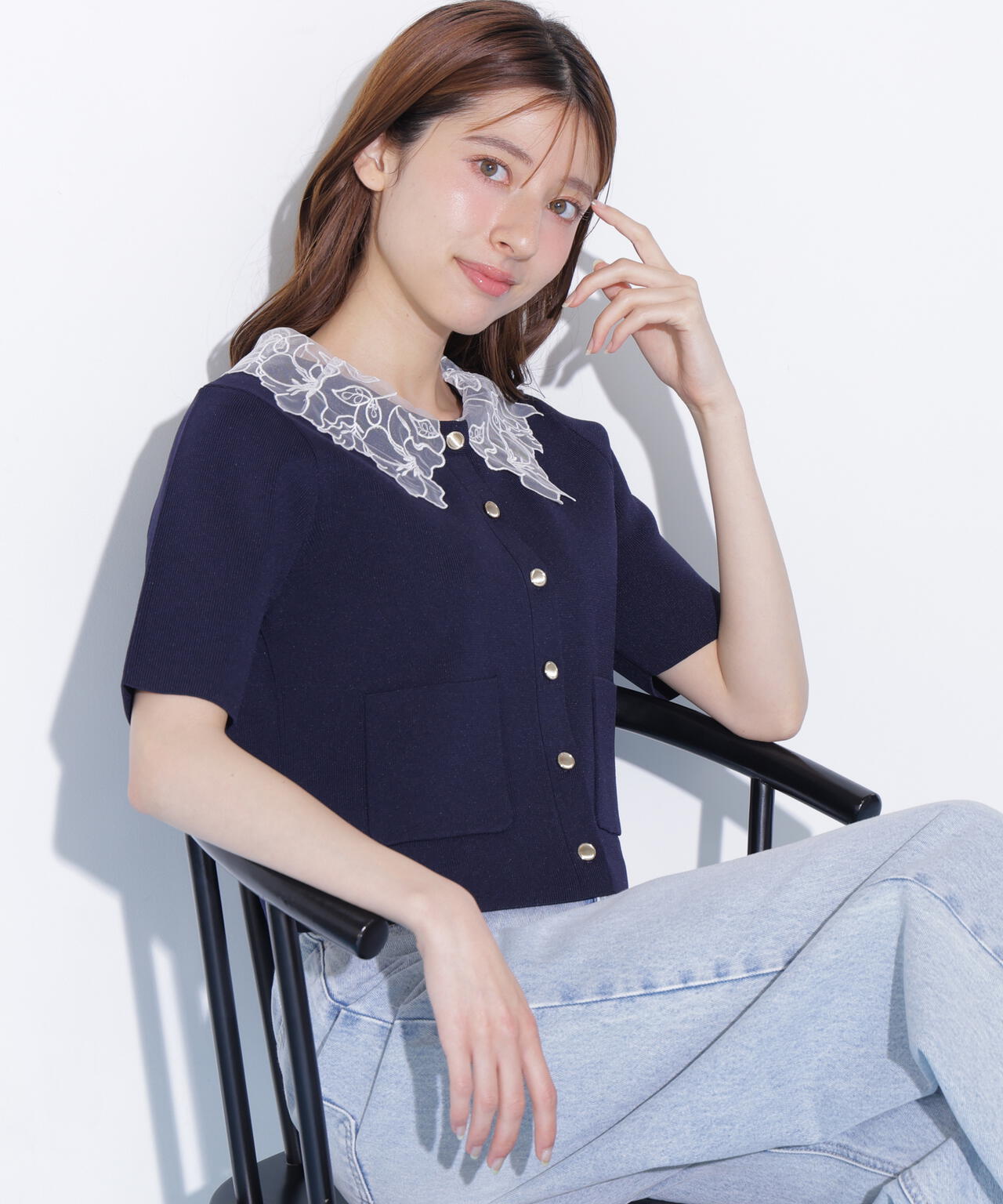 161cm 着用サイズ:FR