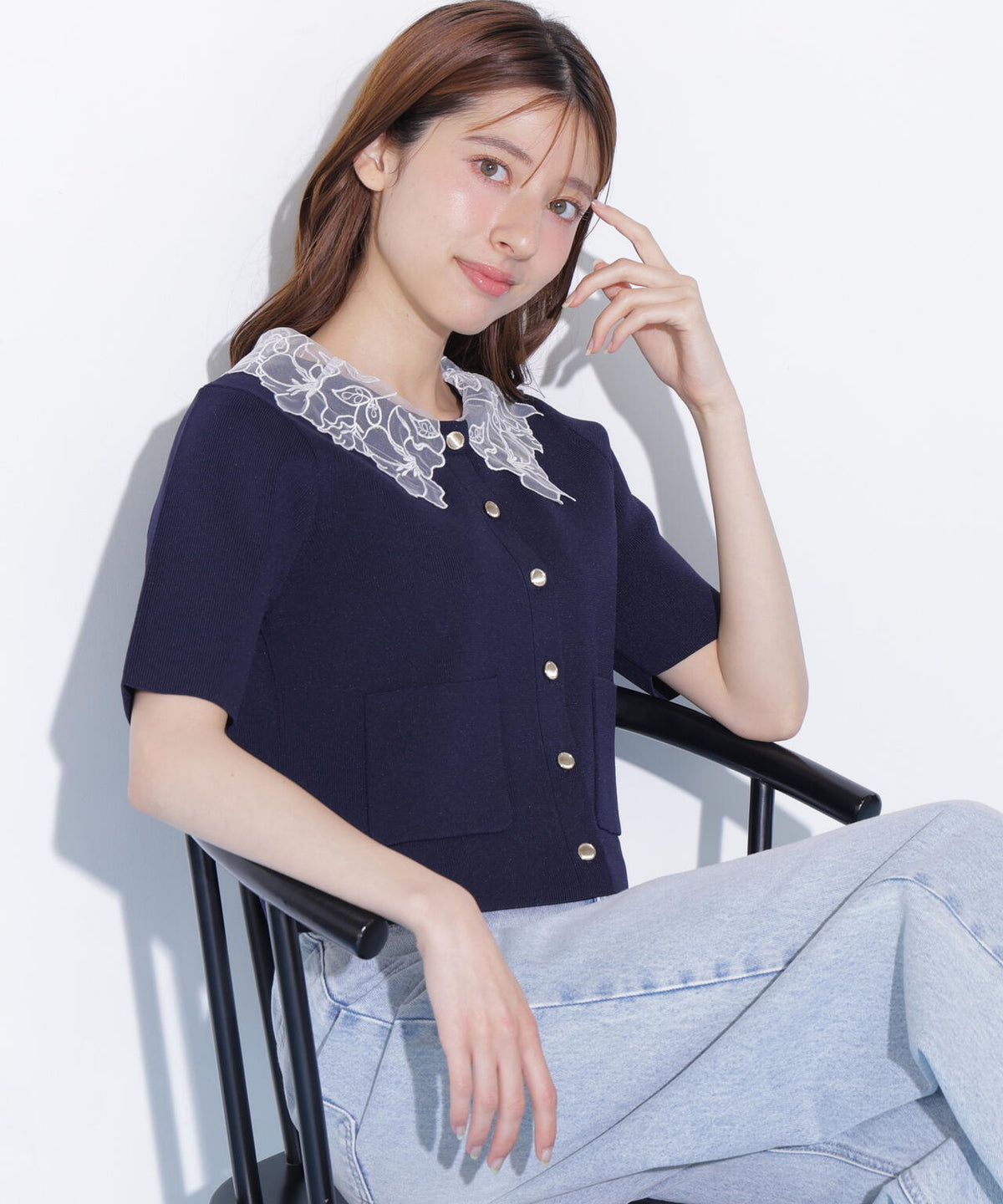 161cm 着用サイズ:FR