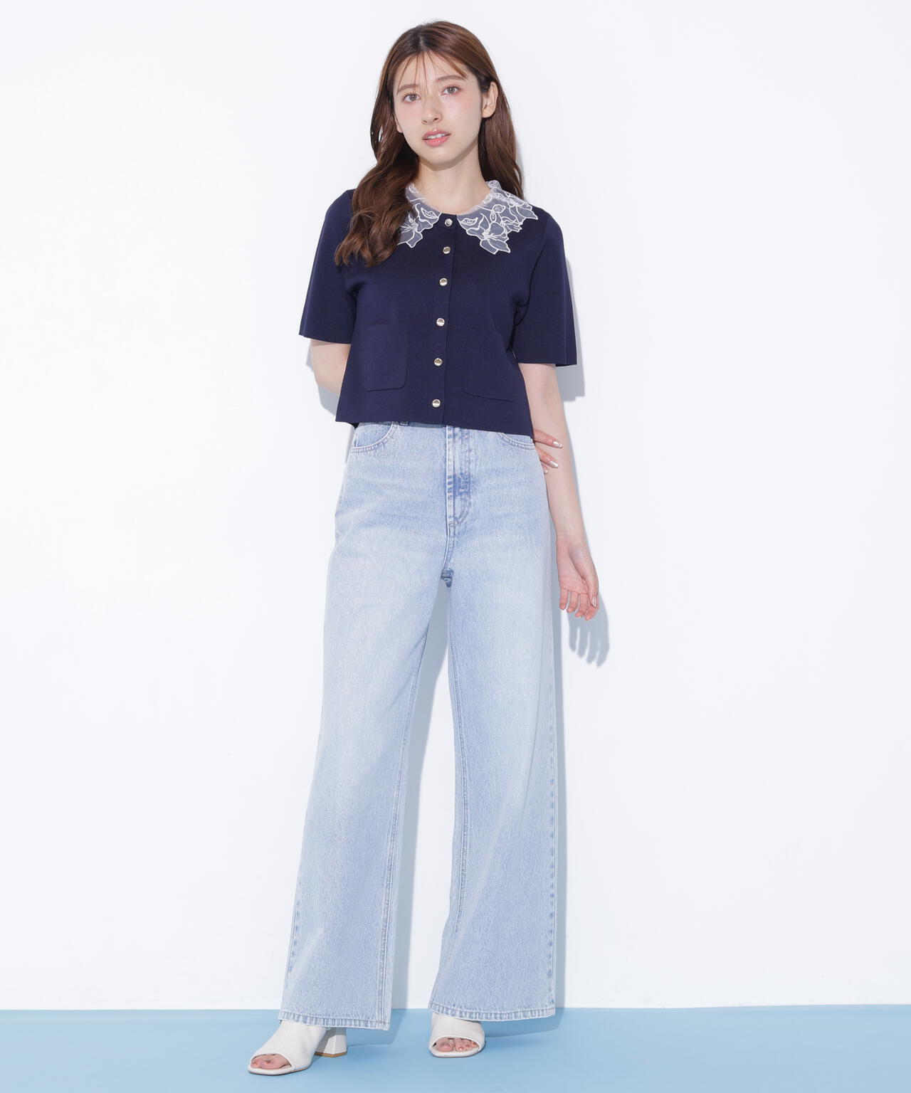 161cm 着用サイズ:FR