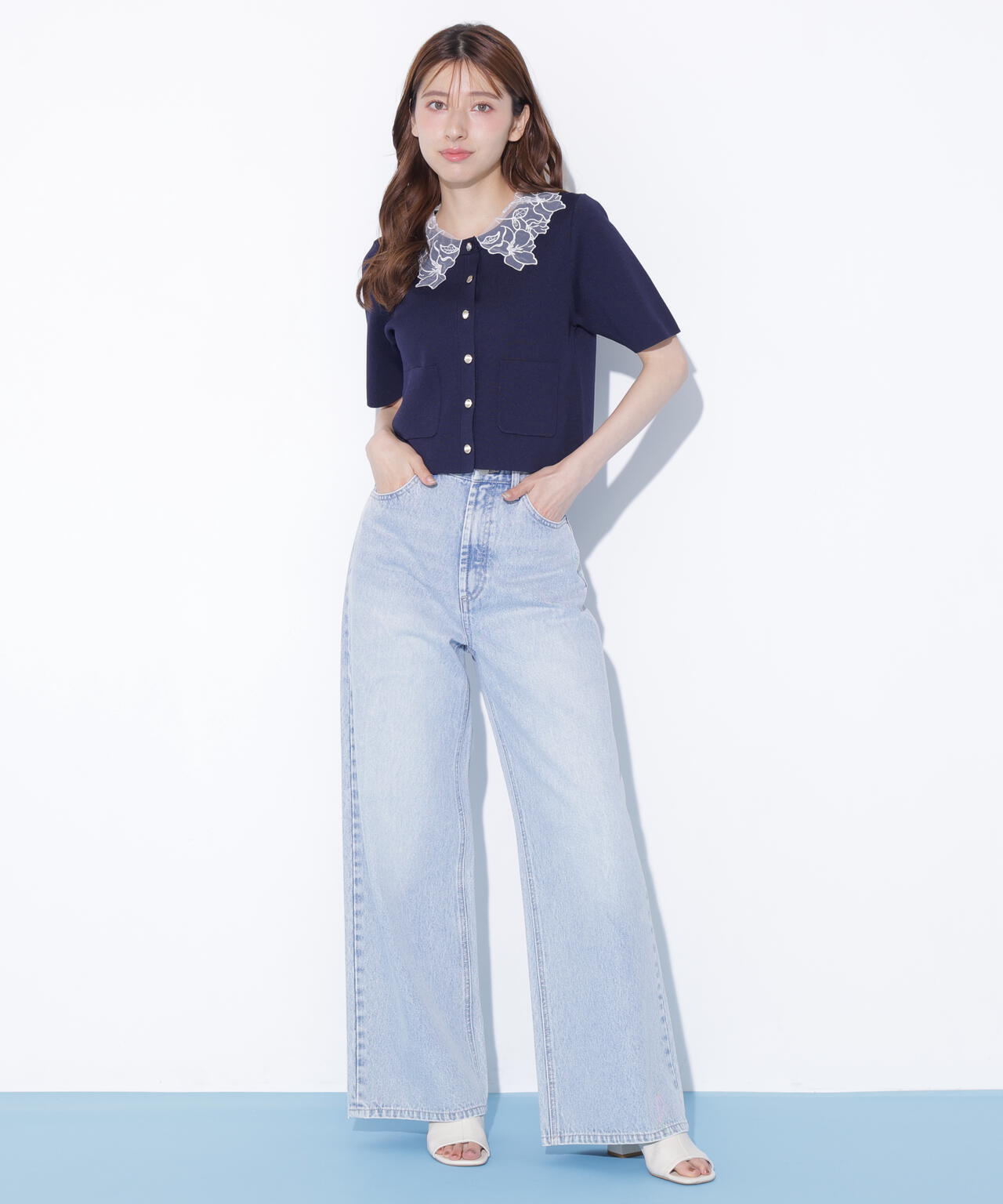 161cm 着用サイズ:FR