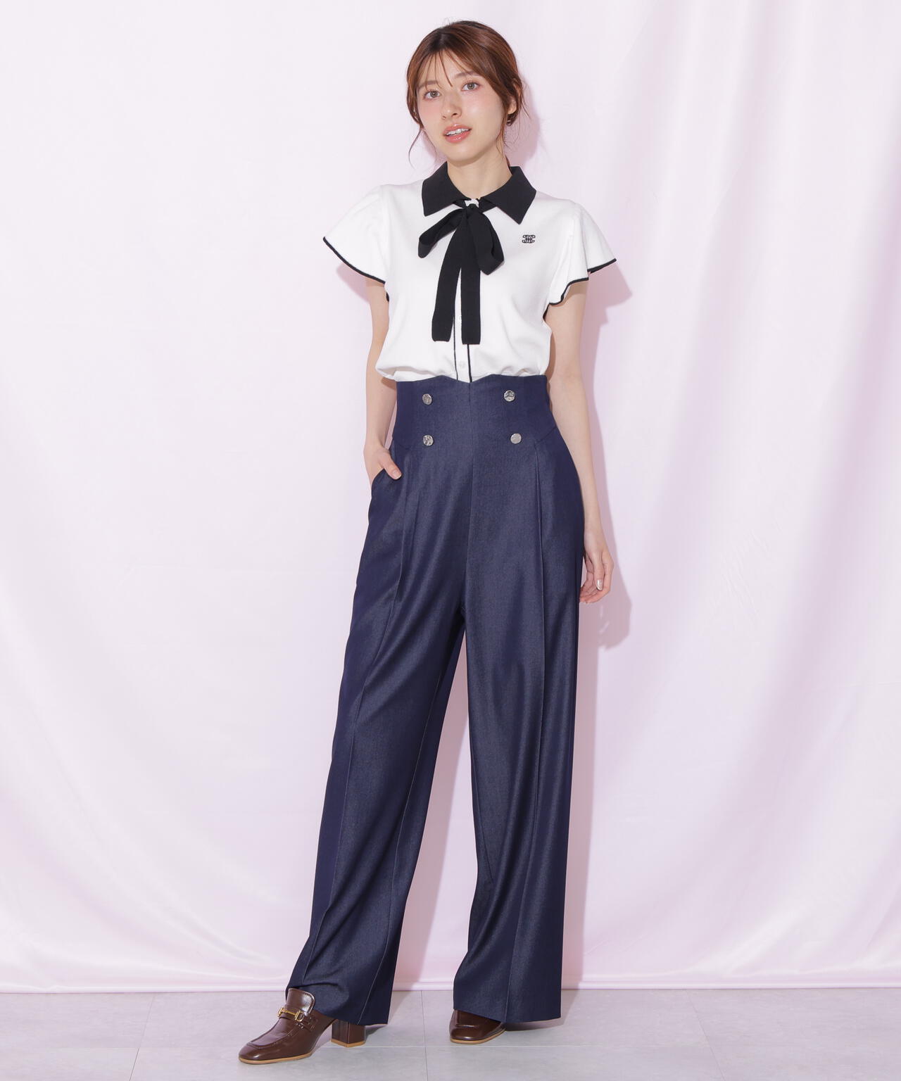161cm 着用サイズ:FR