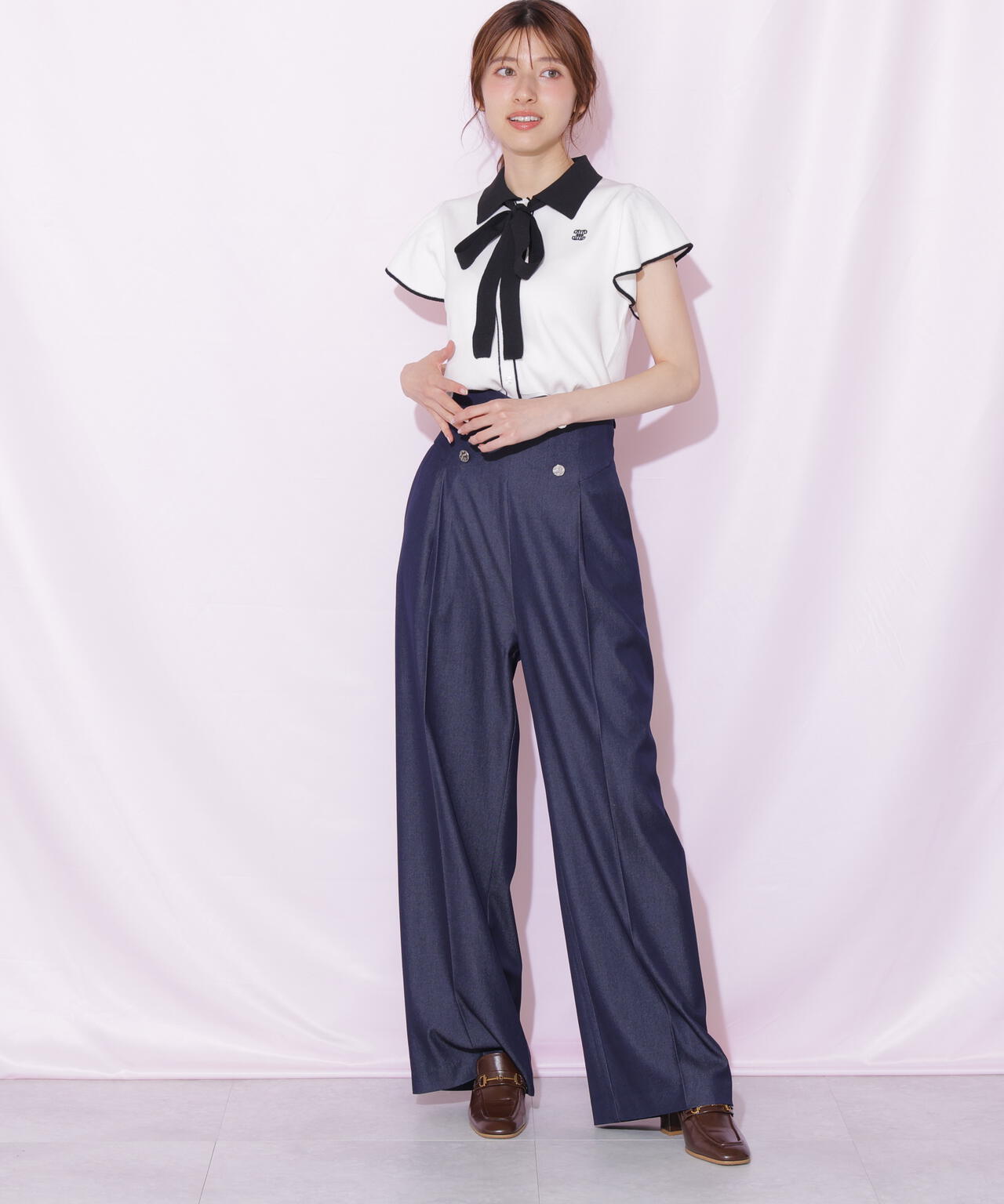 161cm 着用サイズ:FR