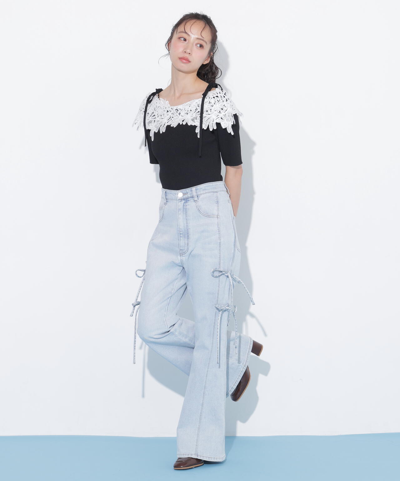 160cm 着用サイズ:FR