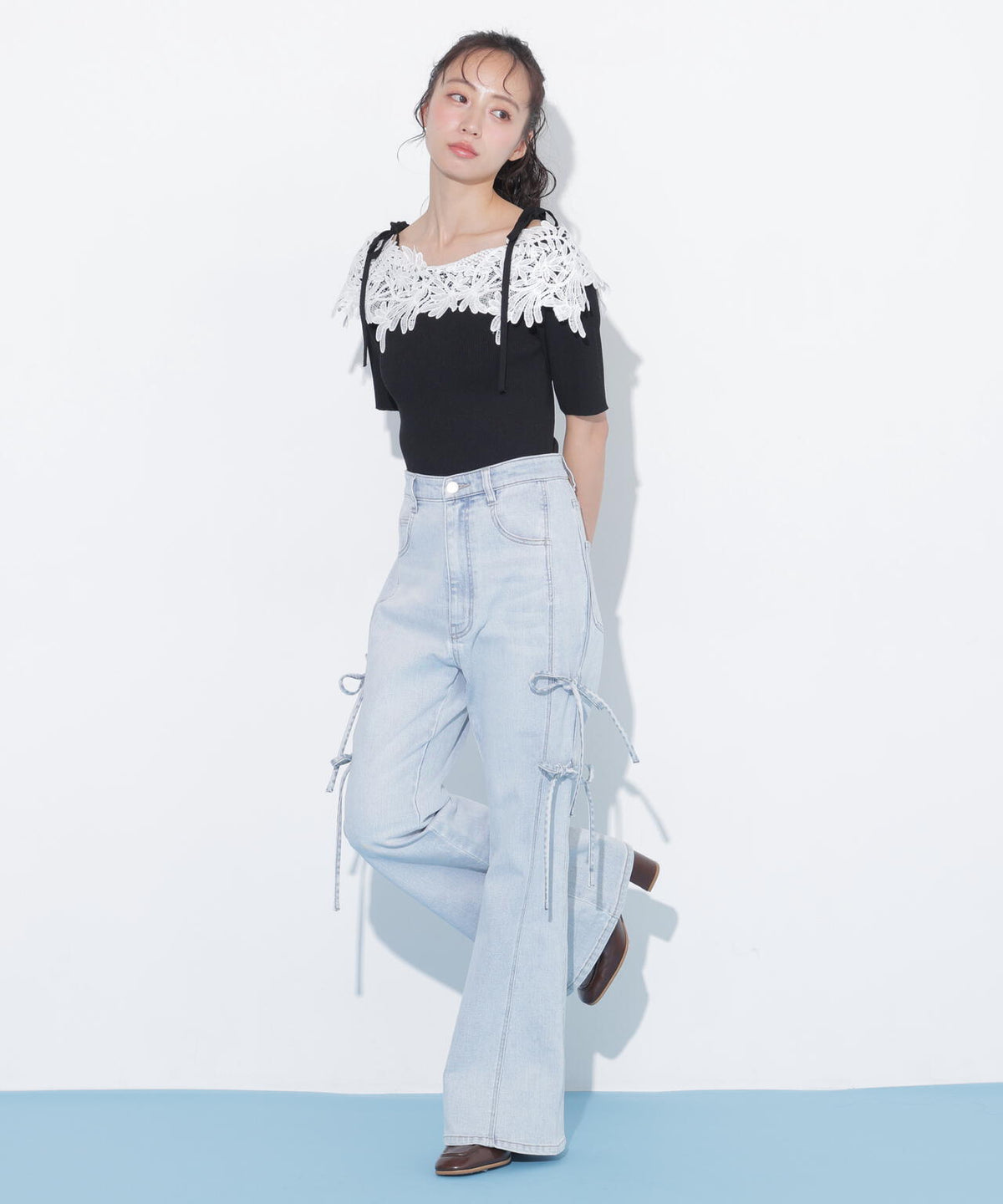 160cm 着用サイズ:FR