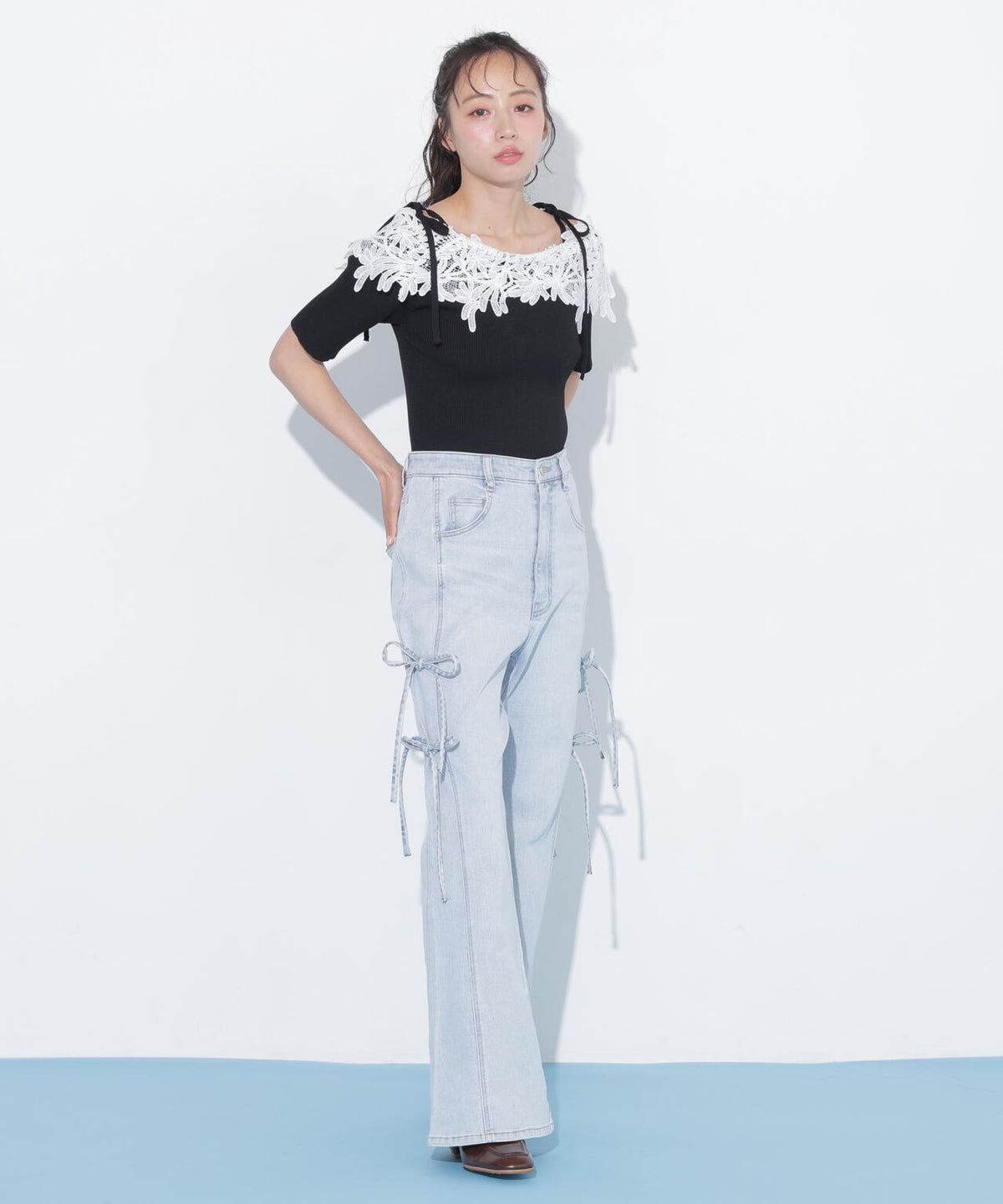 160cm 着用サイズ:FR