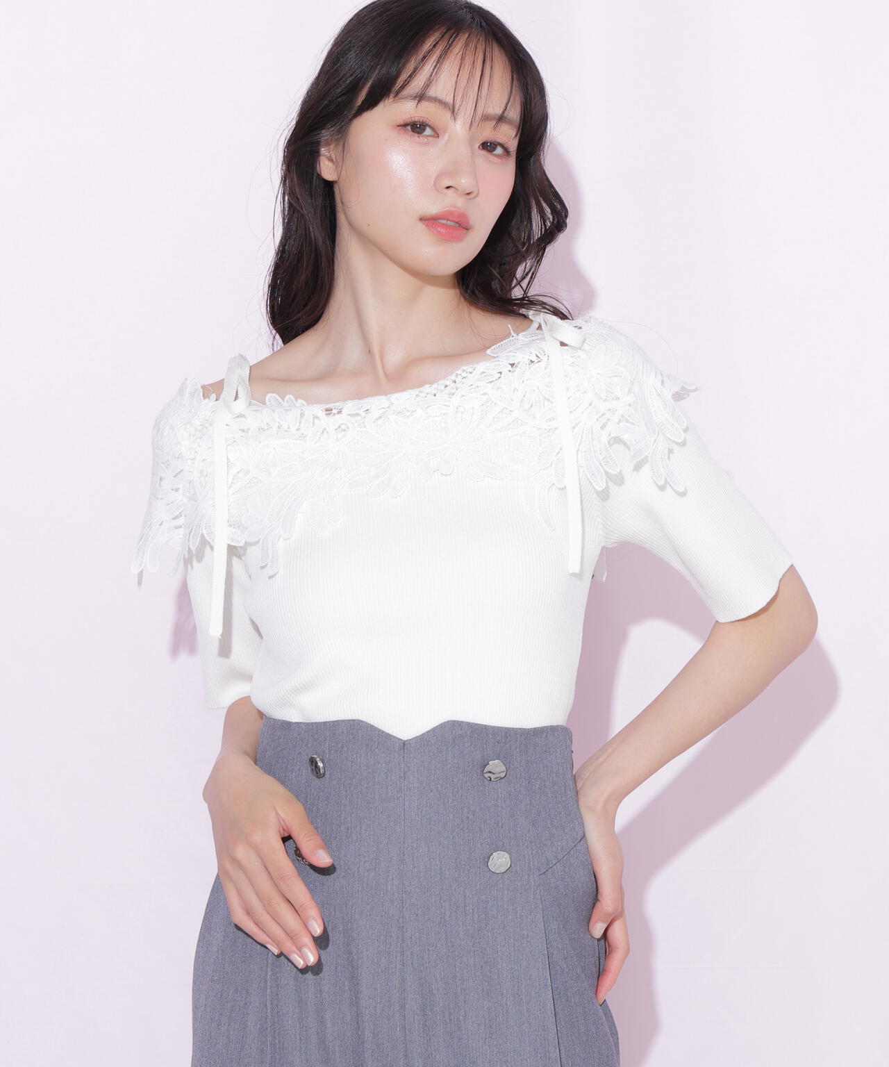 160cm 着用サイズ:FR