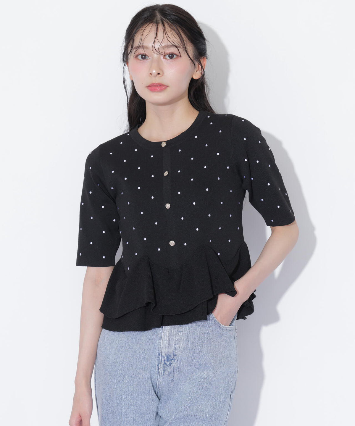 162cm 着用サイズ:FR