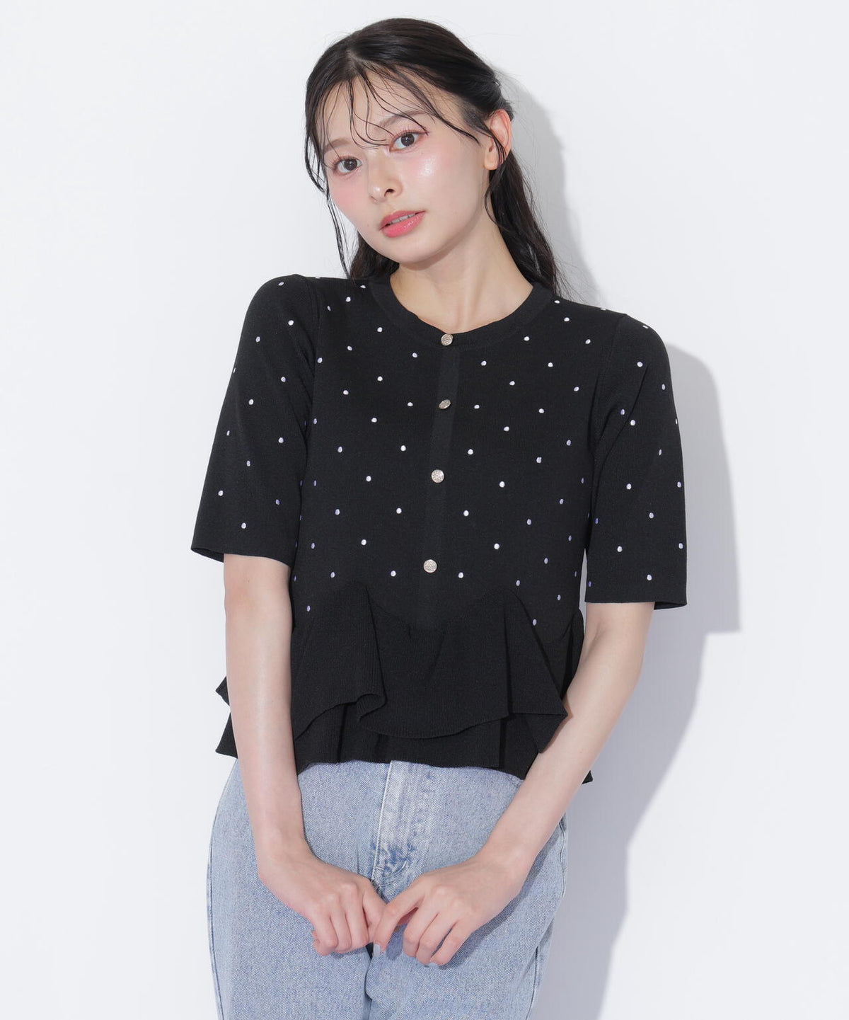 162cm 着用サイズ:FR