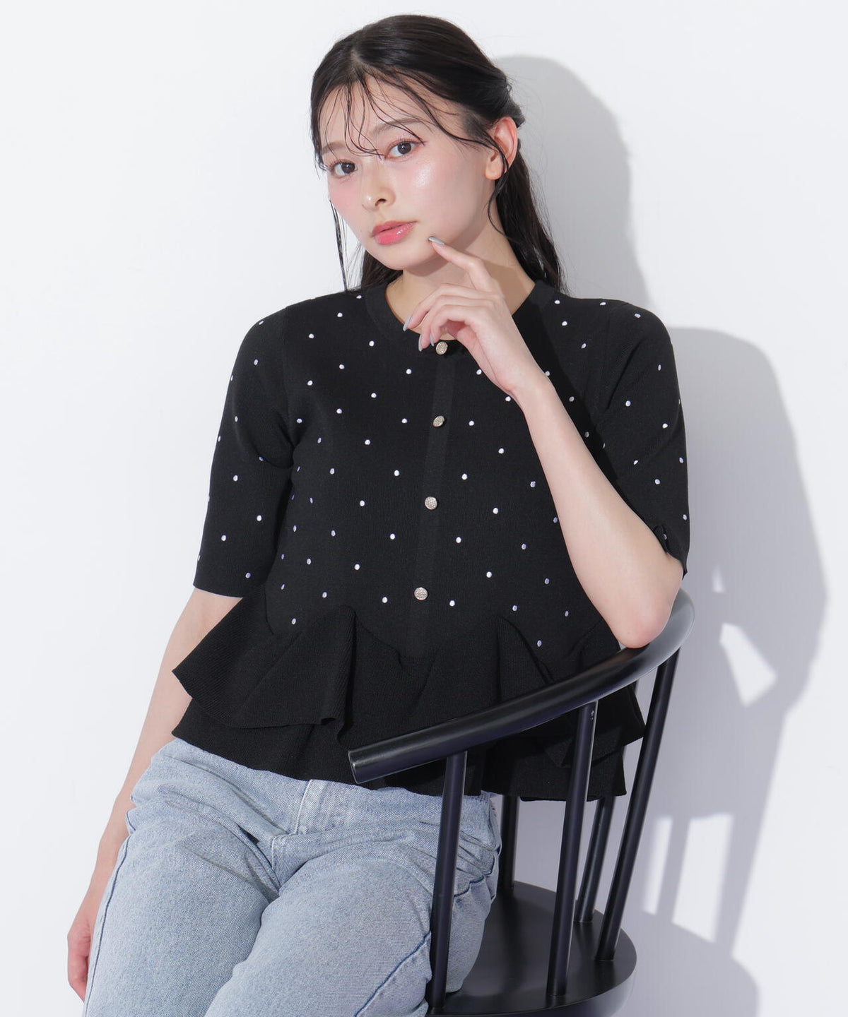 162cm 着用サイズ:FR