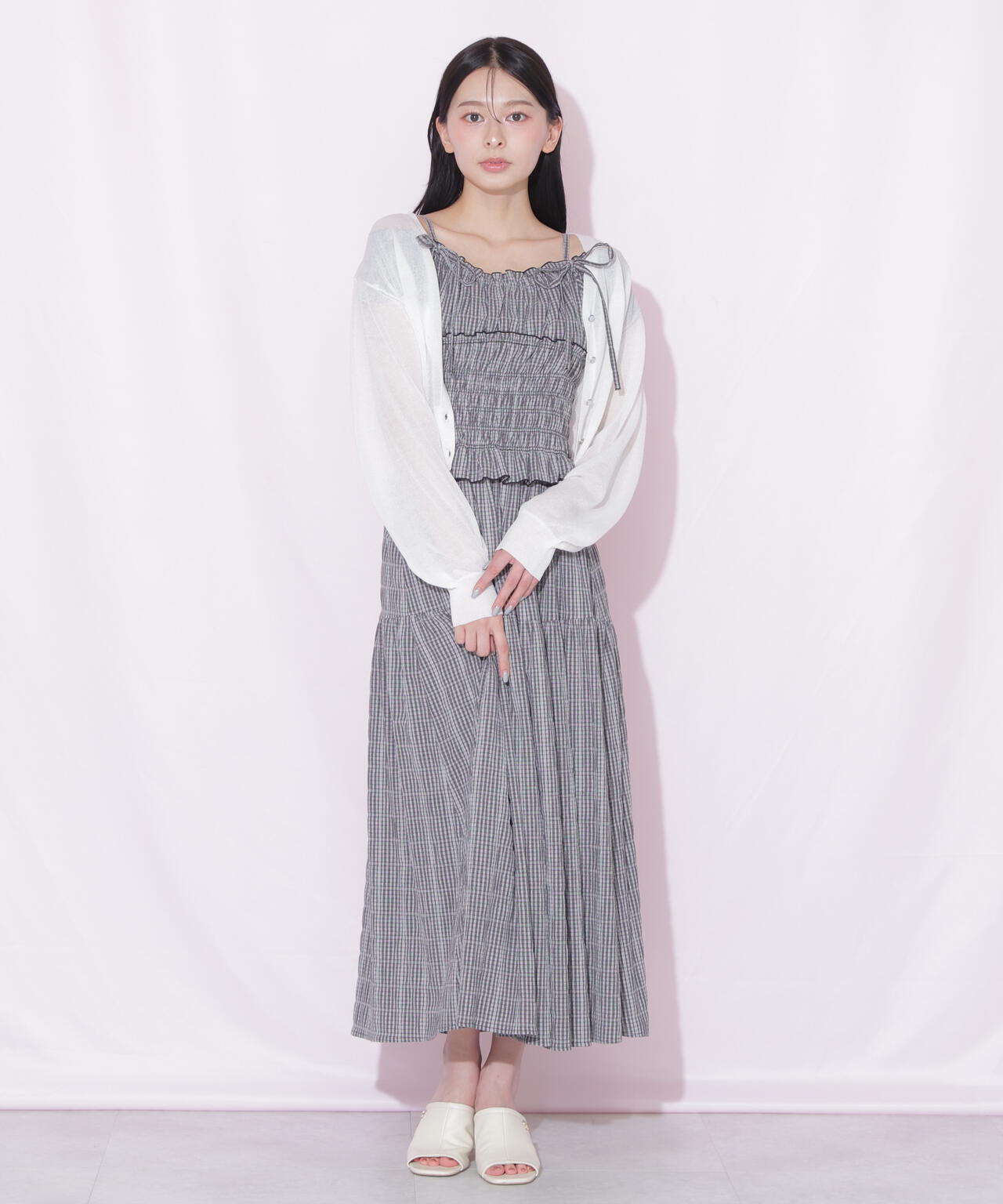 162cm 着用サイズ:FR