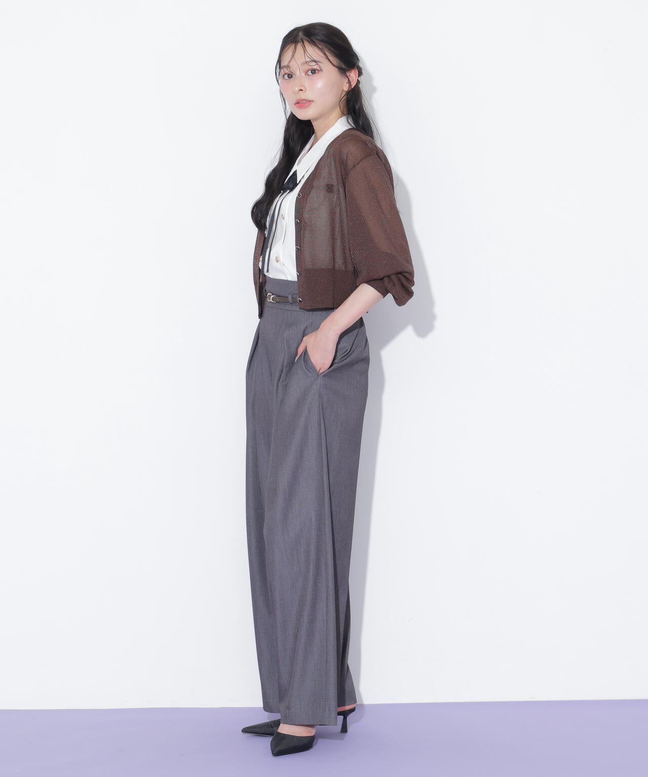 162cm 着用サイズ:FR