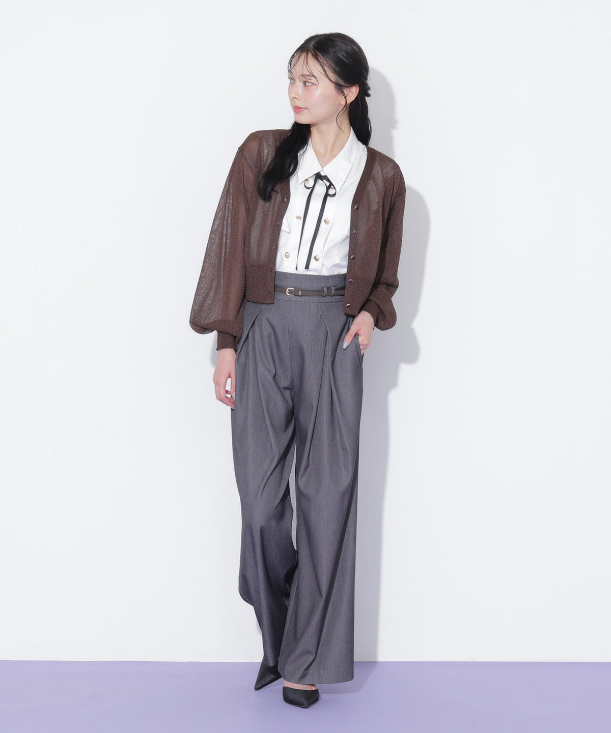 162cm 着用サイズ:FR