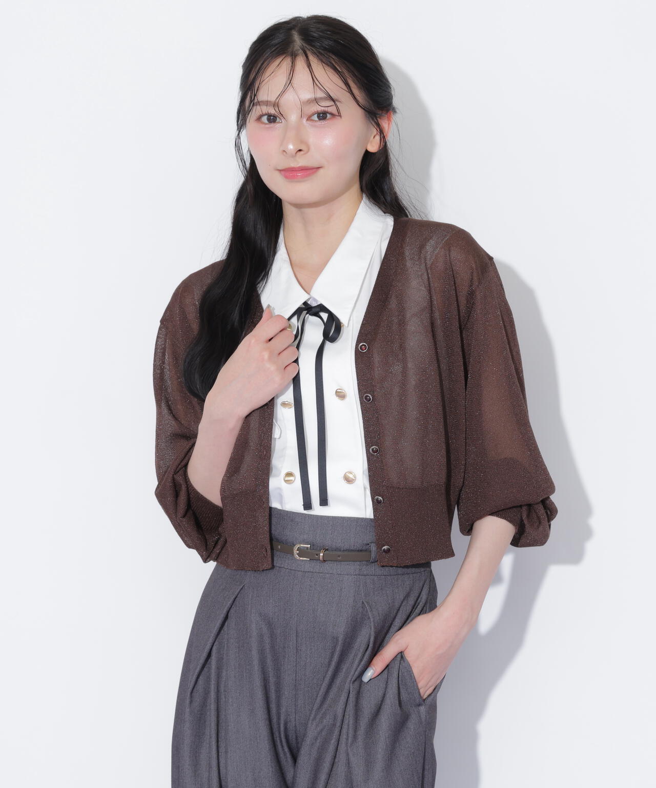 162cm 着用サイズ:FR