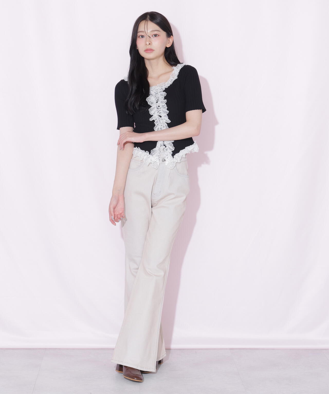 162cm 着用サイズ:FR