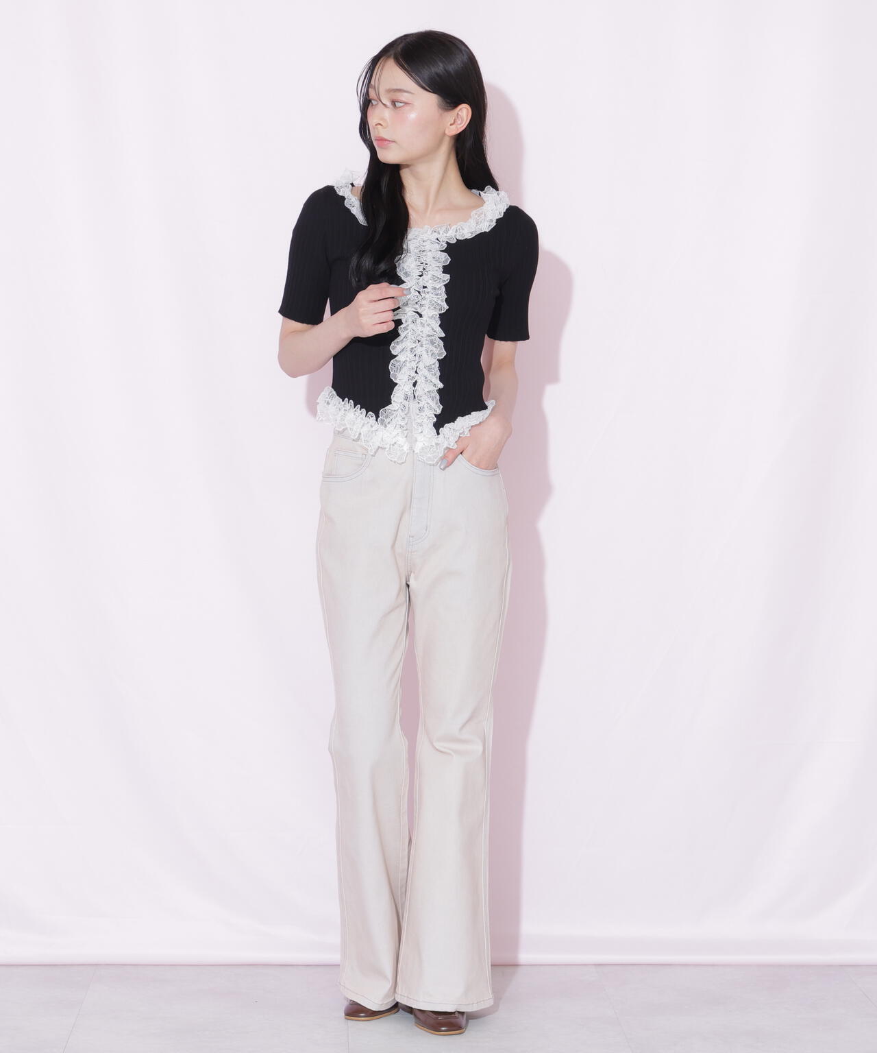 162cm 着用サイズ:FR
