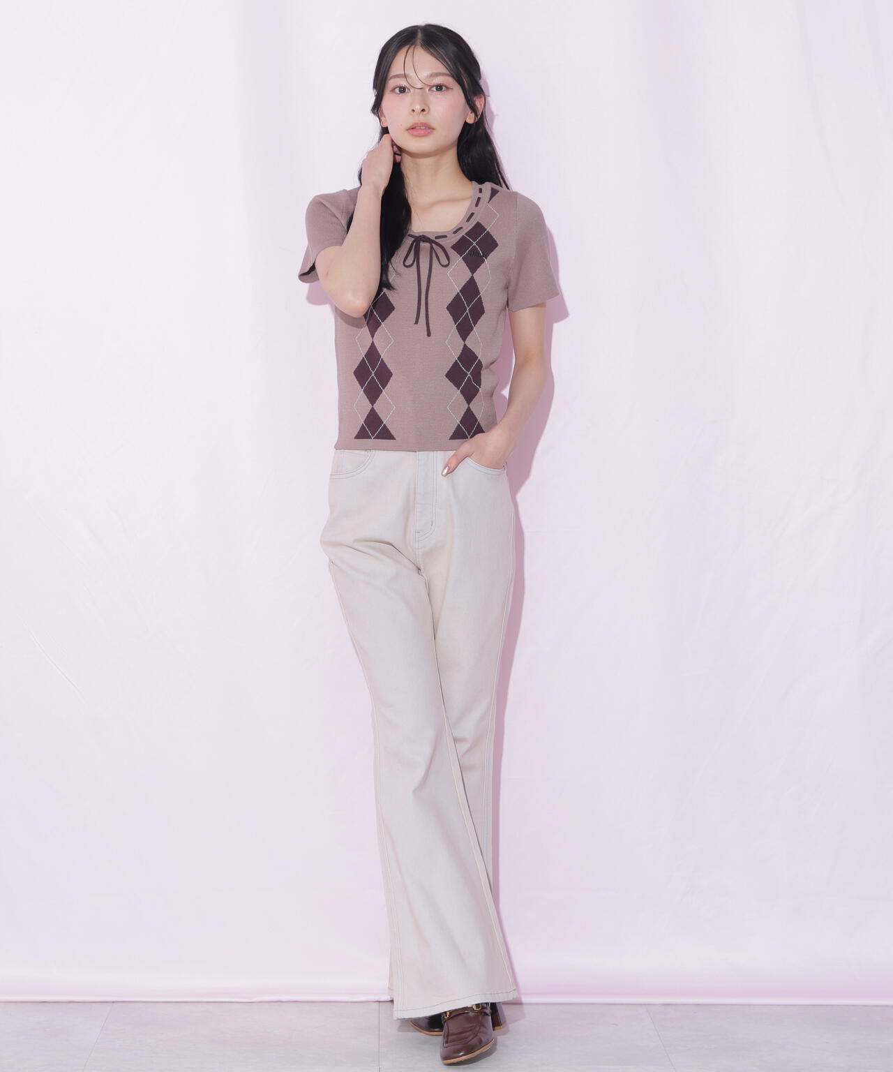 162cm 着用サイズ:FR