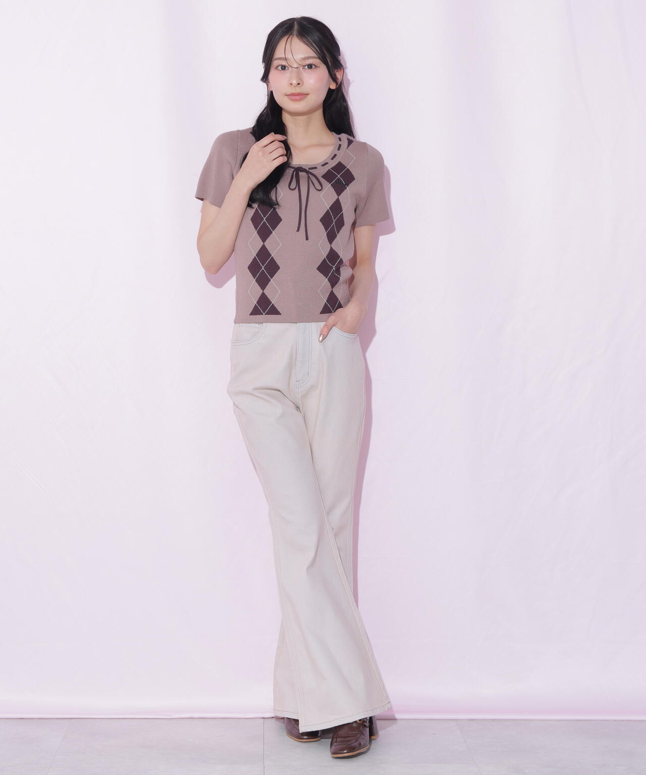 162cm 着用サイズ:FR