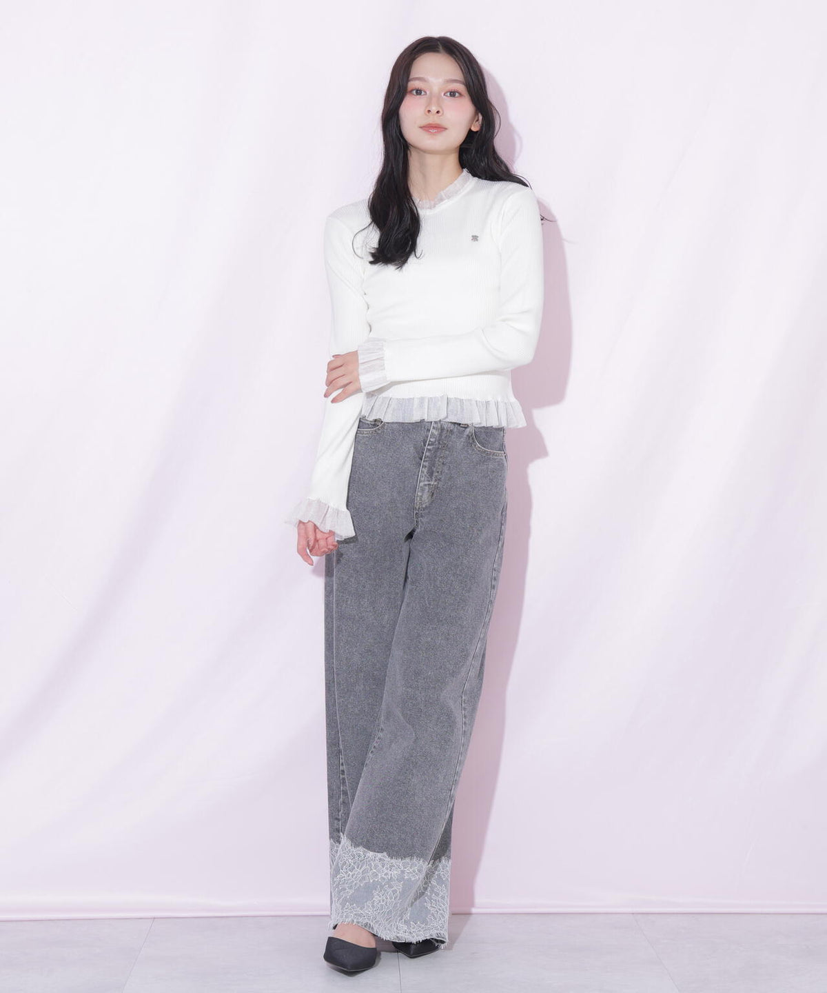 162cm 着用サイズ:FR