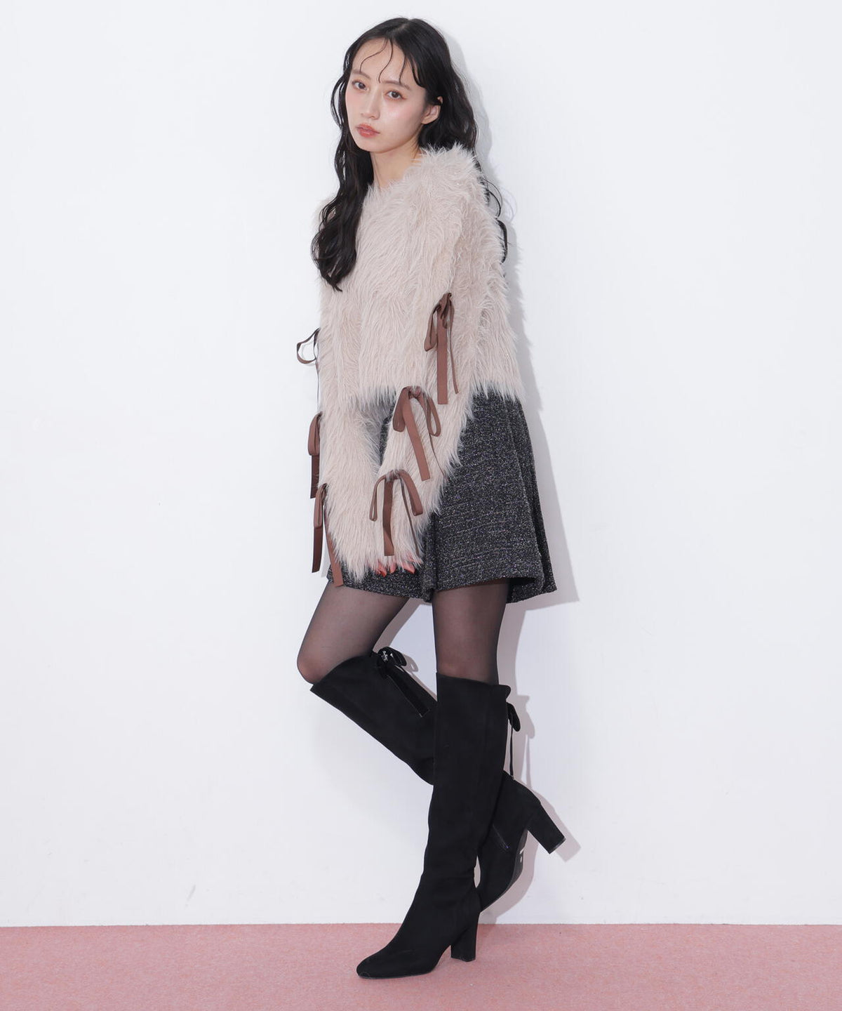 160cm 着用サイズ:FR