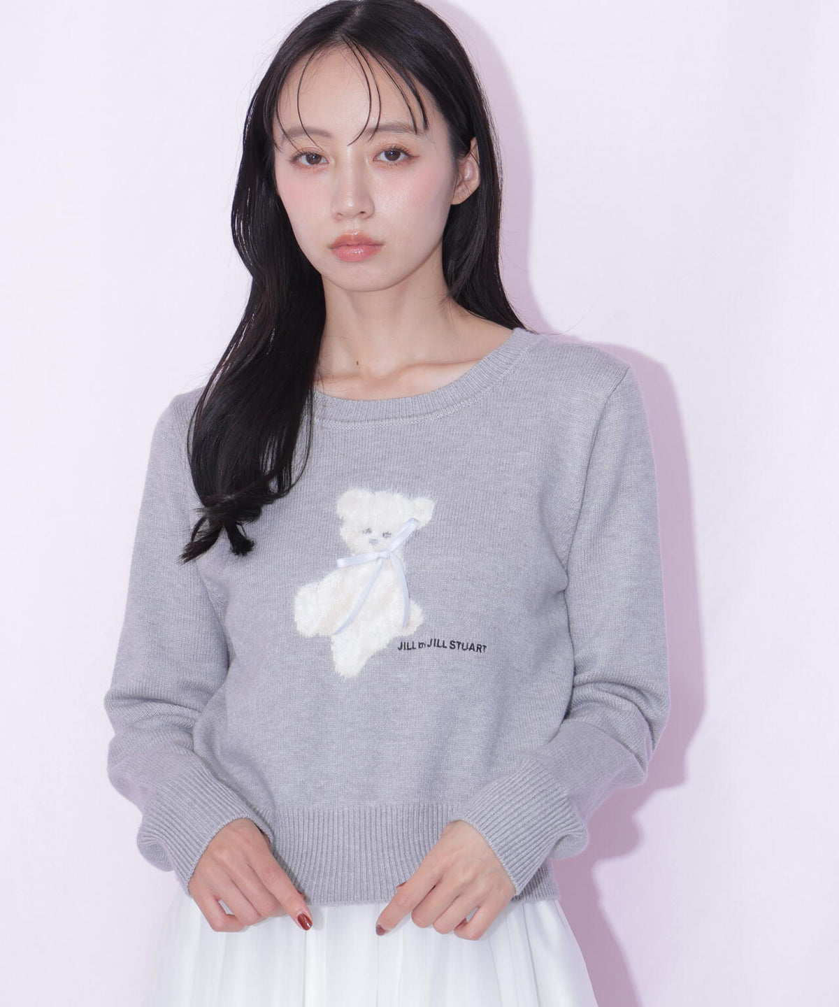 <BEARシリーズ>ホワイトベアニット
