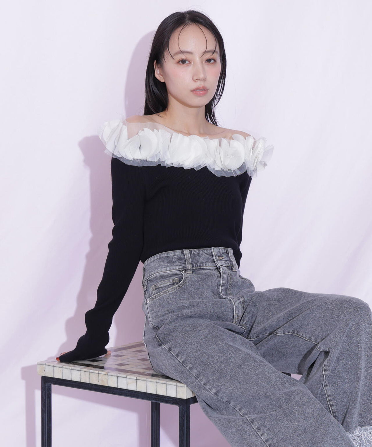 160cm 着用サイズ:FR