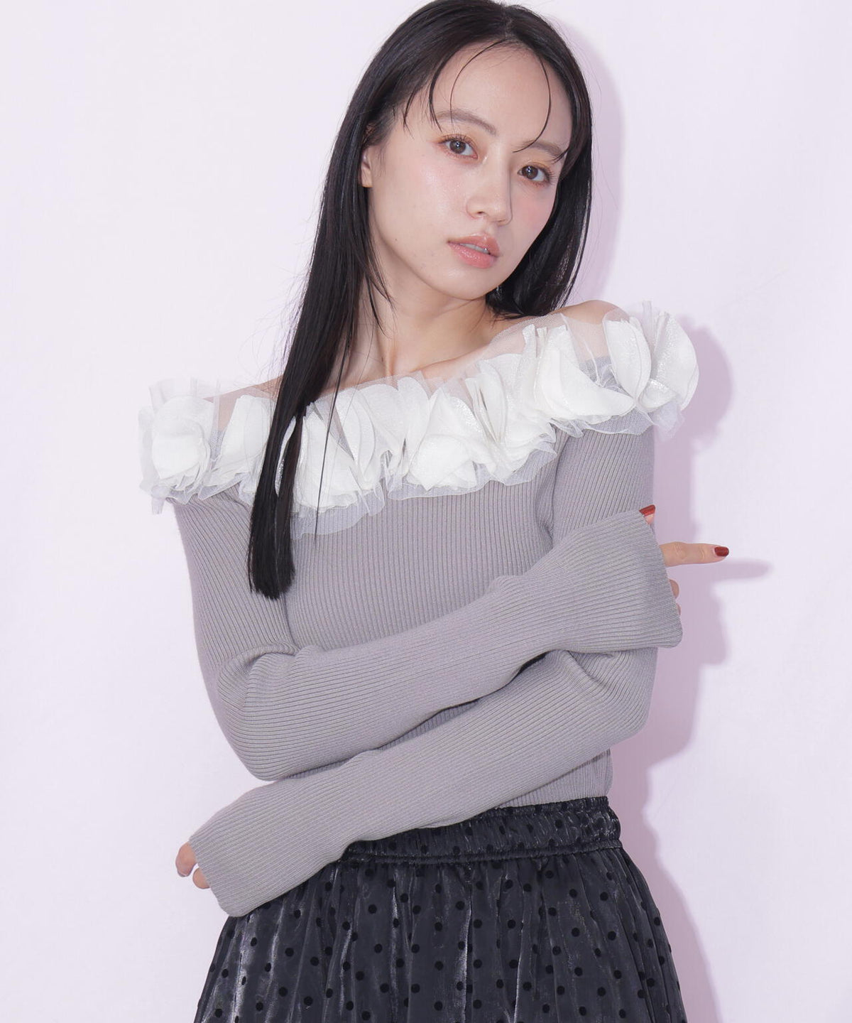 160cm 着用サイズ:FR