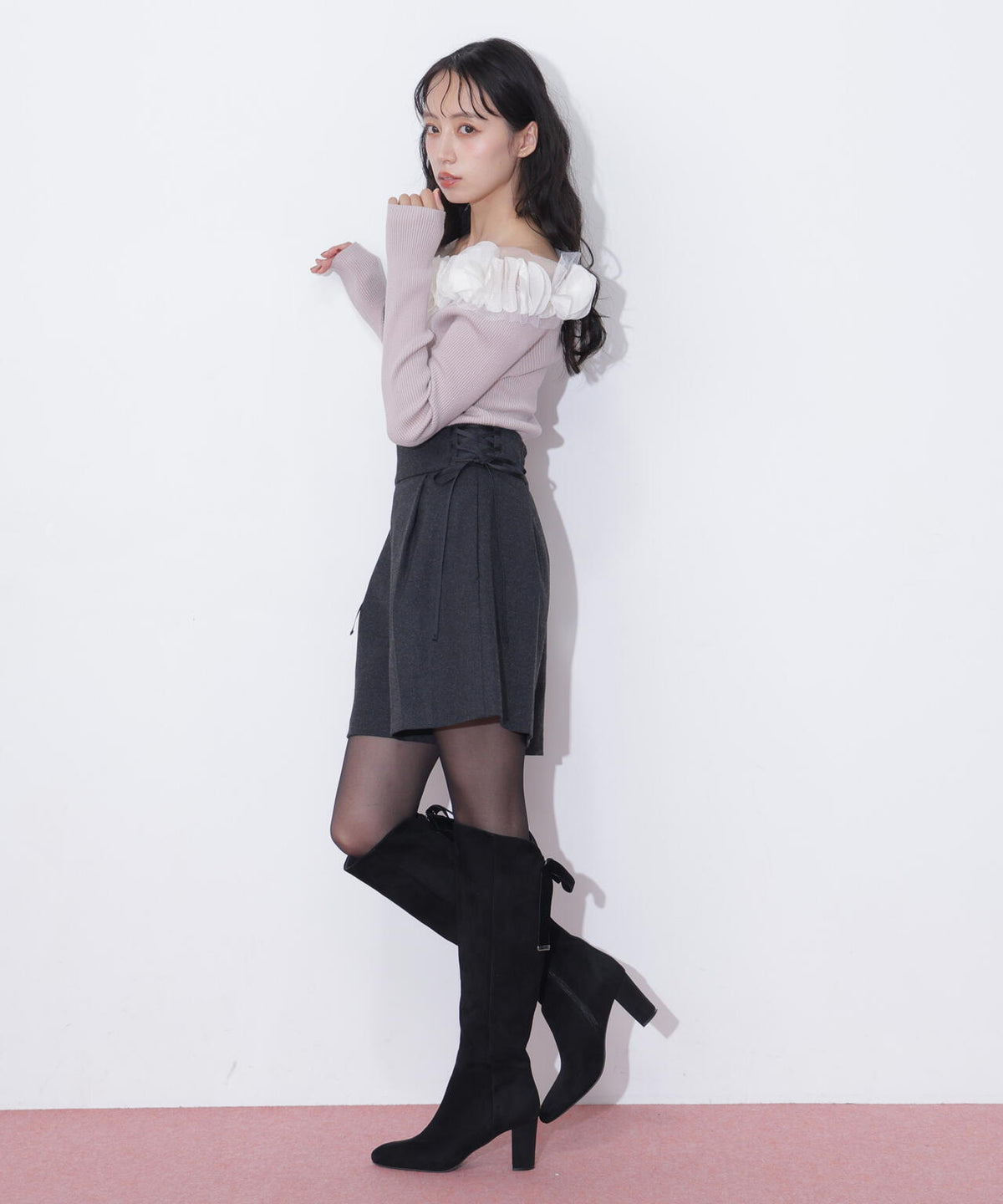 160cm 着用サイズ:FR
