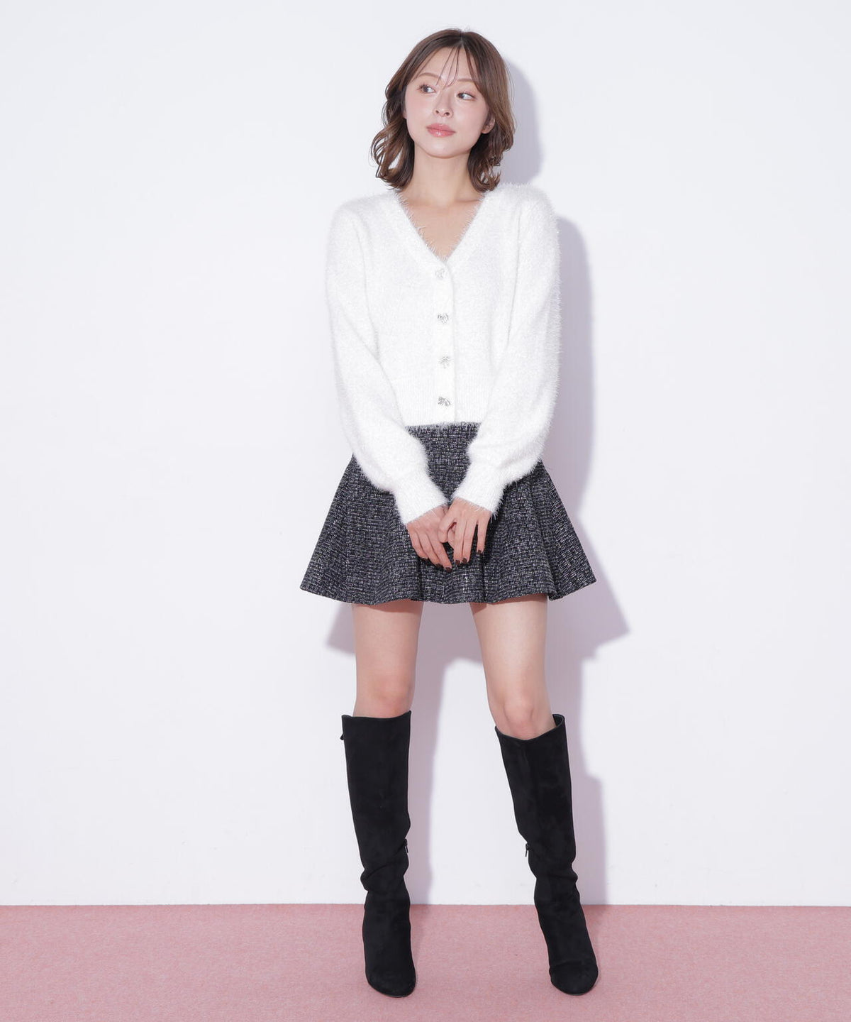 162cm 着用サイズ:FR