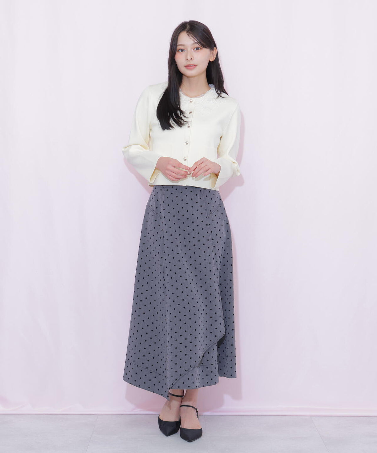 162cm 着用サイズ:FR