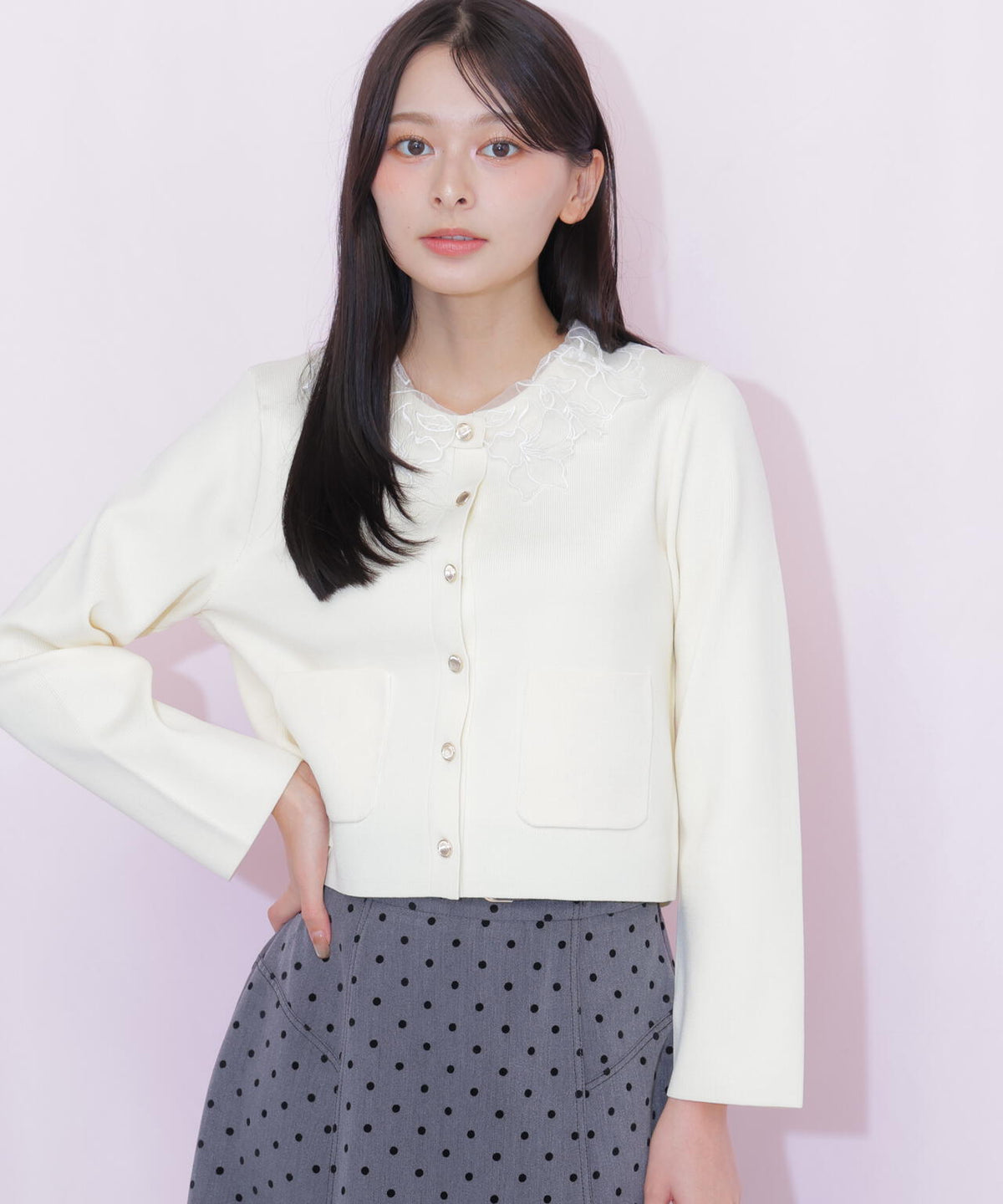 162cm 着用サイズ:FR