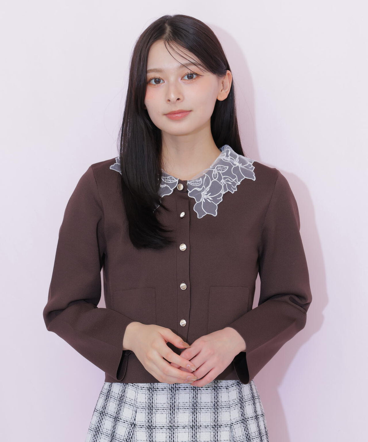 162cm 着用サイズ:FR