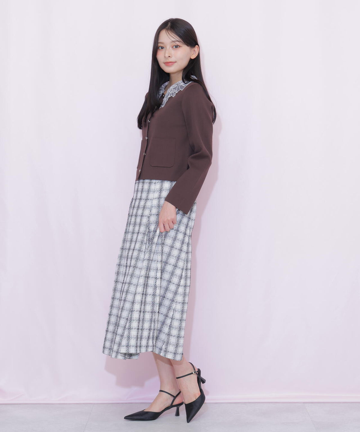 162cm 着用サイズ:FR