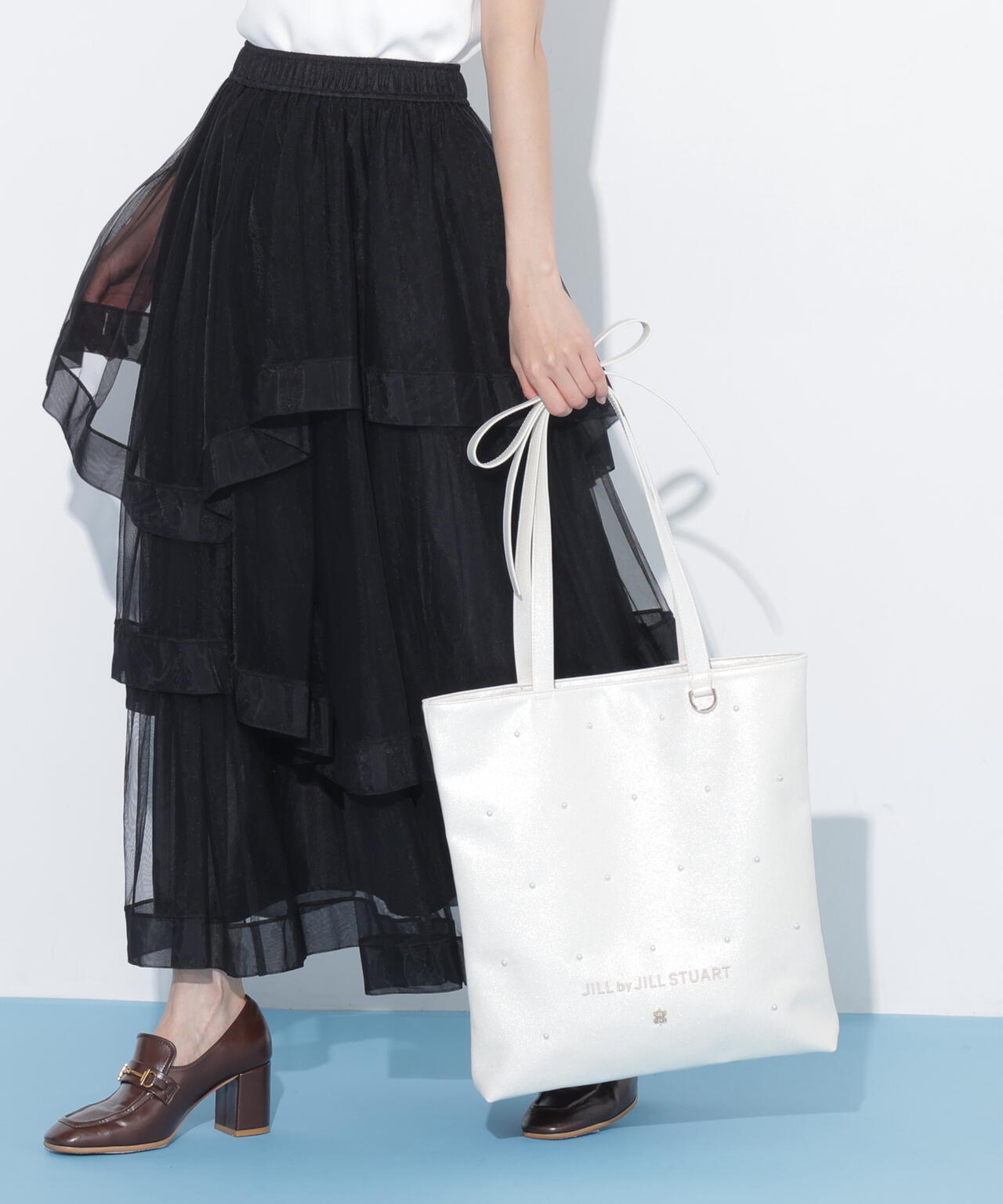 【6/12 10:00~6/15 SPECIAL COUPON 対象商品】リボンハンドルトートバッグ