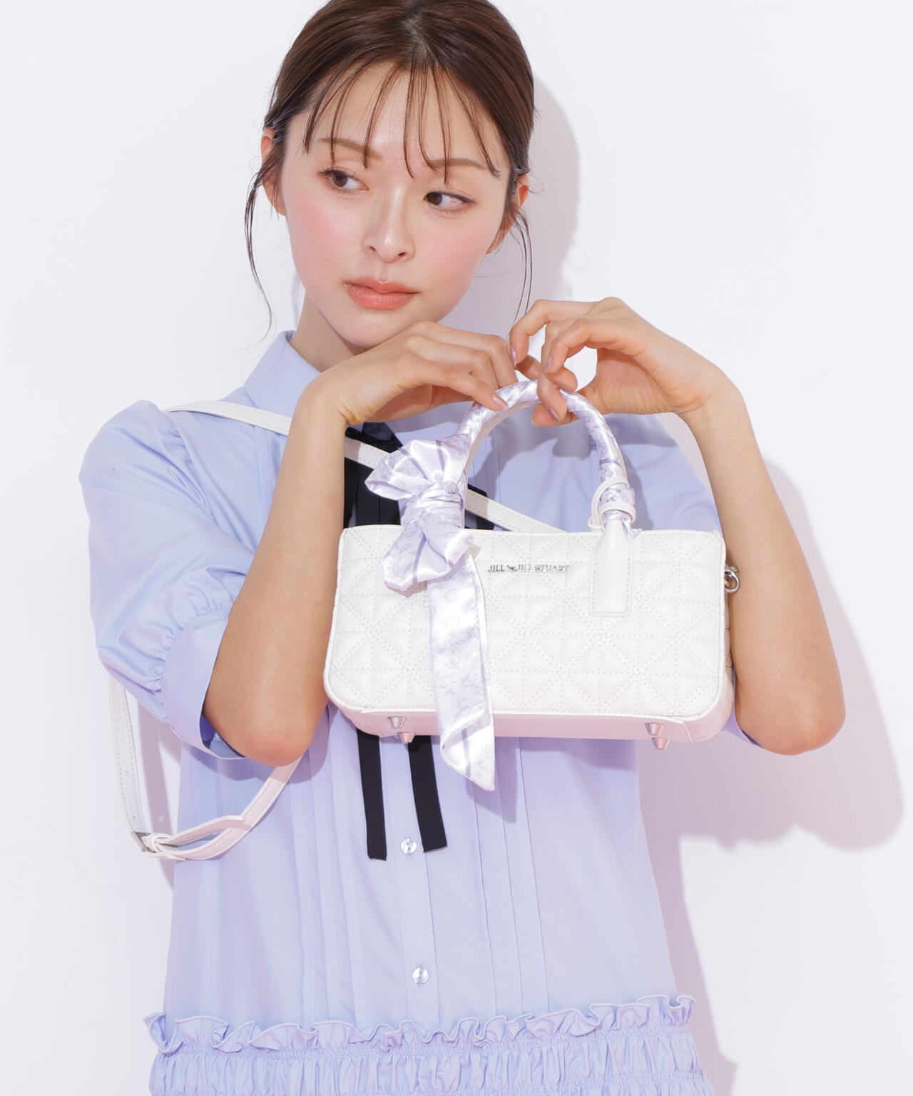 【6/12 10:00~6/15 SPECIAL COUPON 対象商品】スカーフキルティングトート