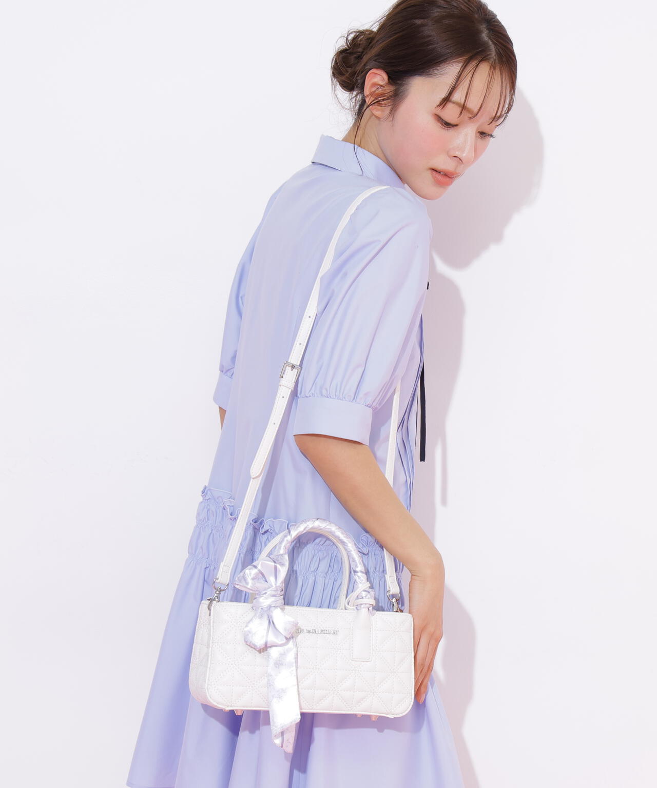 【6/12 10:00~6/15 SPECIAL COUPON 対象商品】スカーフキルティングトート