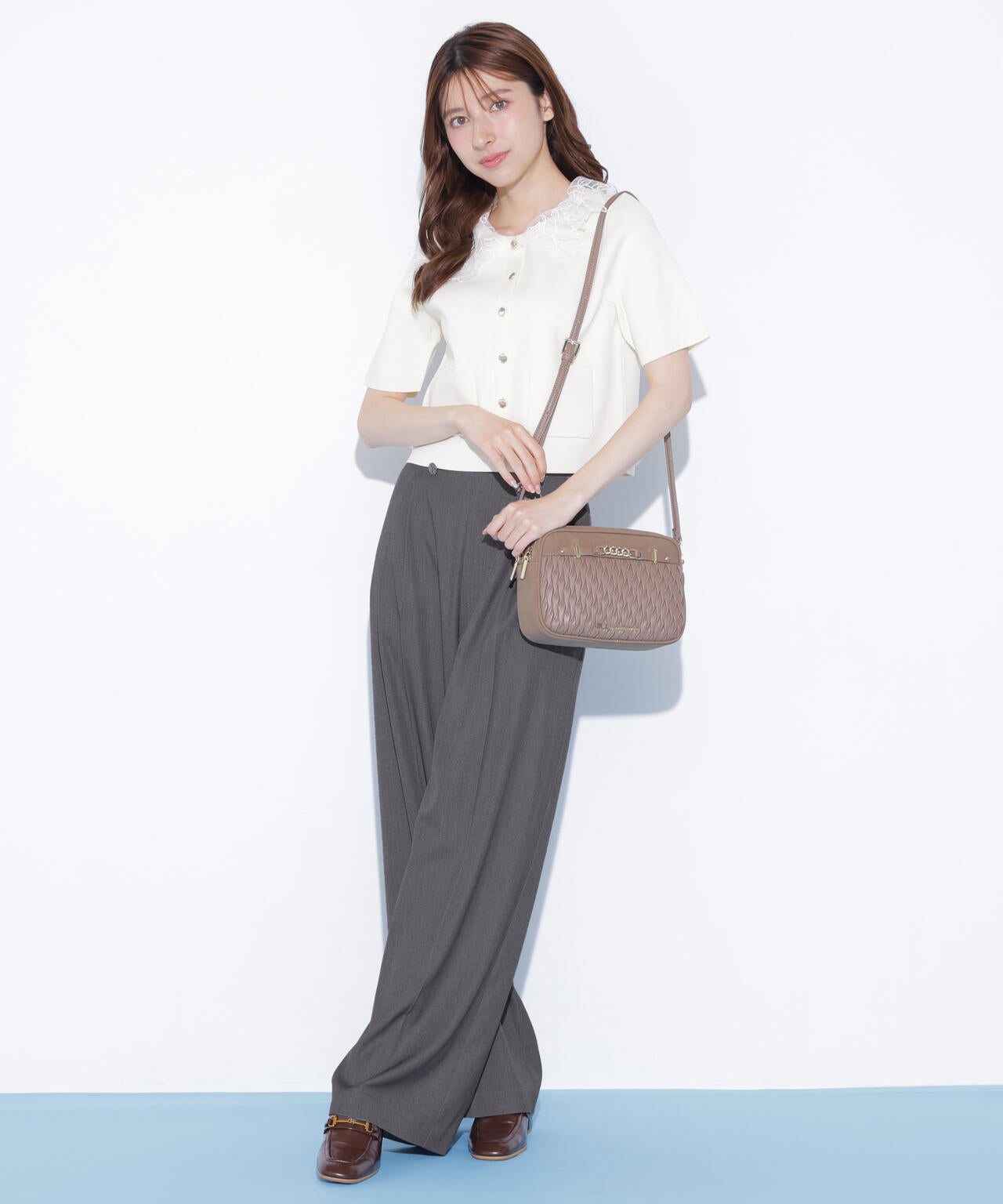 161cm 着用サイズ:FR