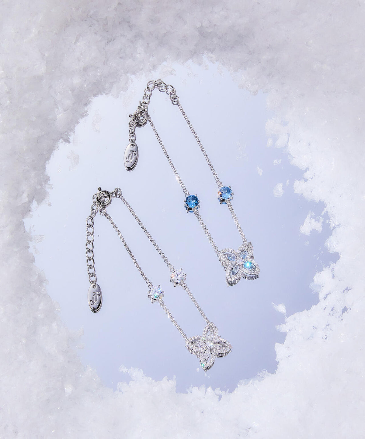 Cubic フラワーブレスレット