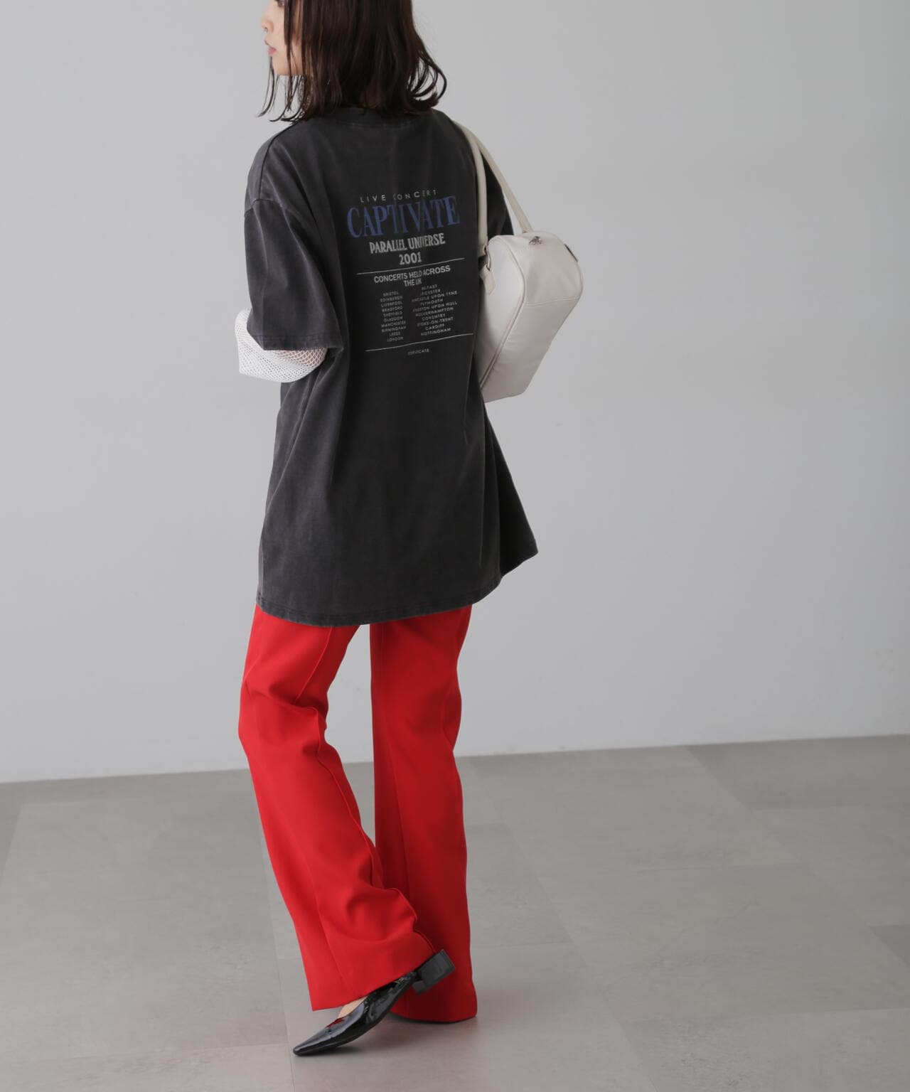 ヴィンテージライクプリントTシャツ
