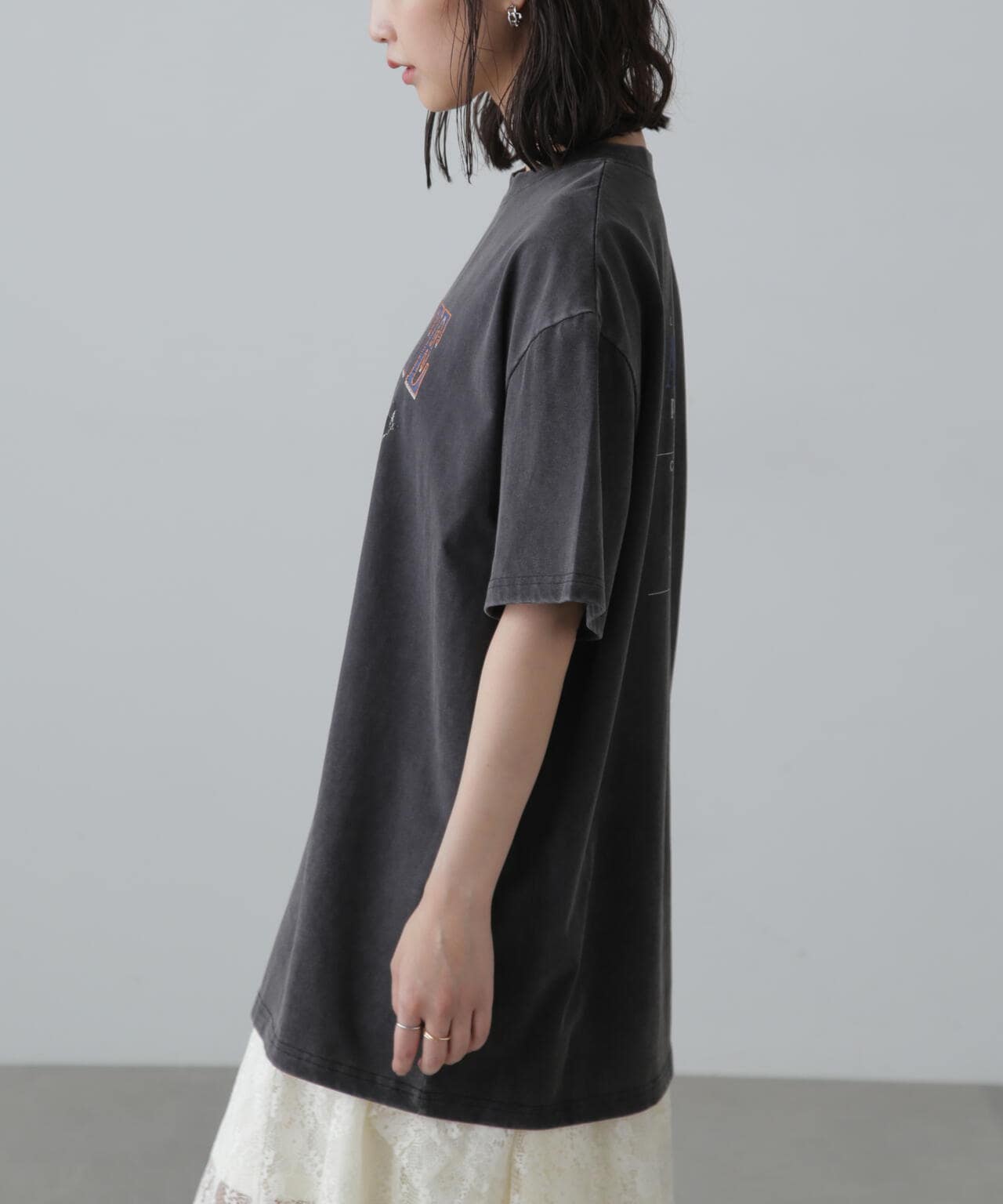 ヴィンテージライクプリントTシャツ