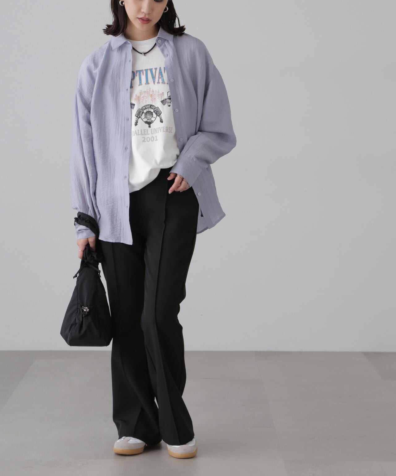 ヴィンテージライクプリントTシャツ