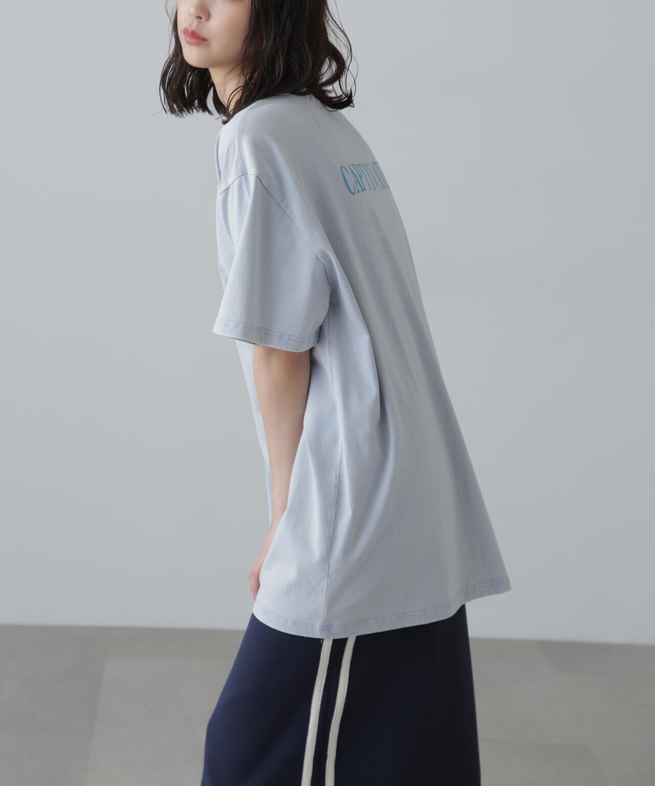 ヴィンテージライクプリントTシャツ